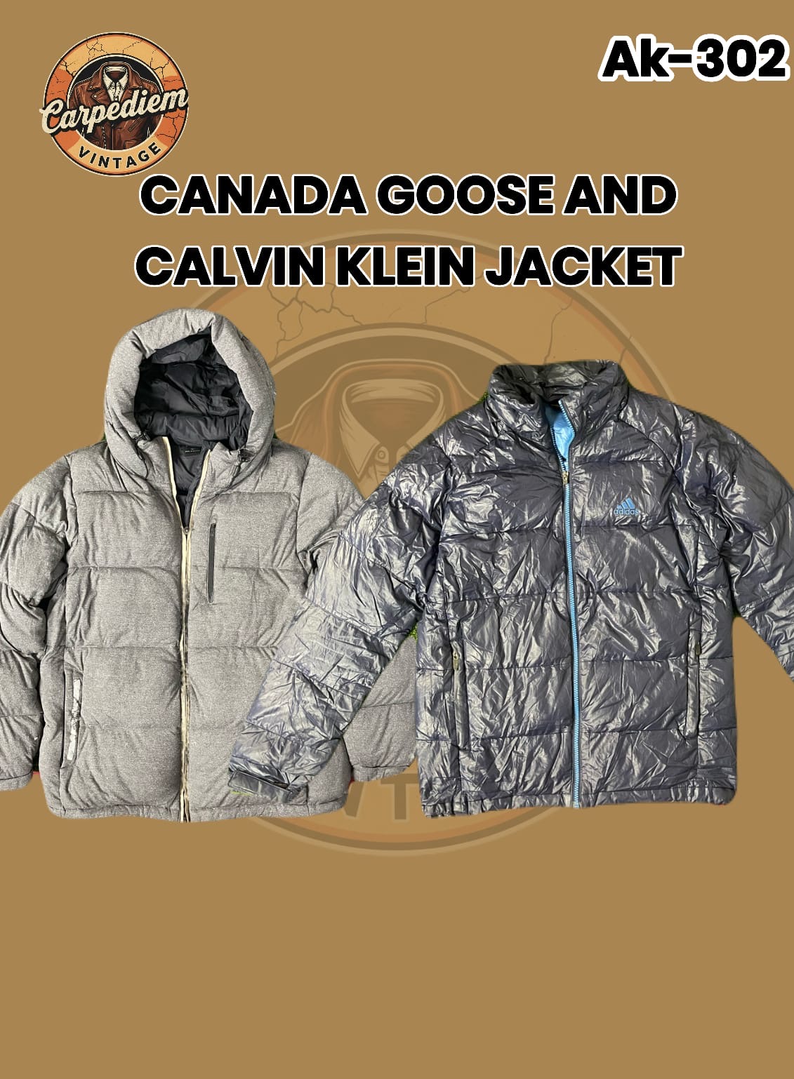 Canada Goose e giacca Calvin Klein Ak-302