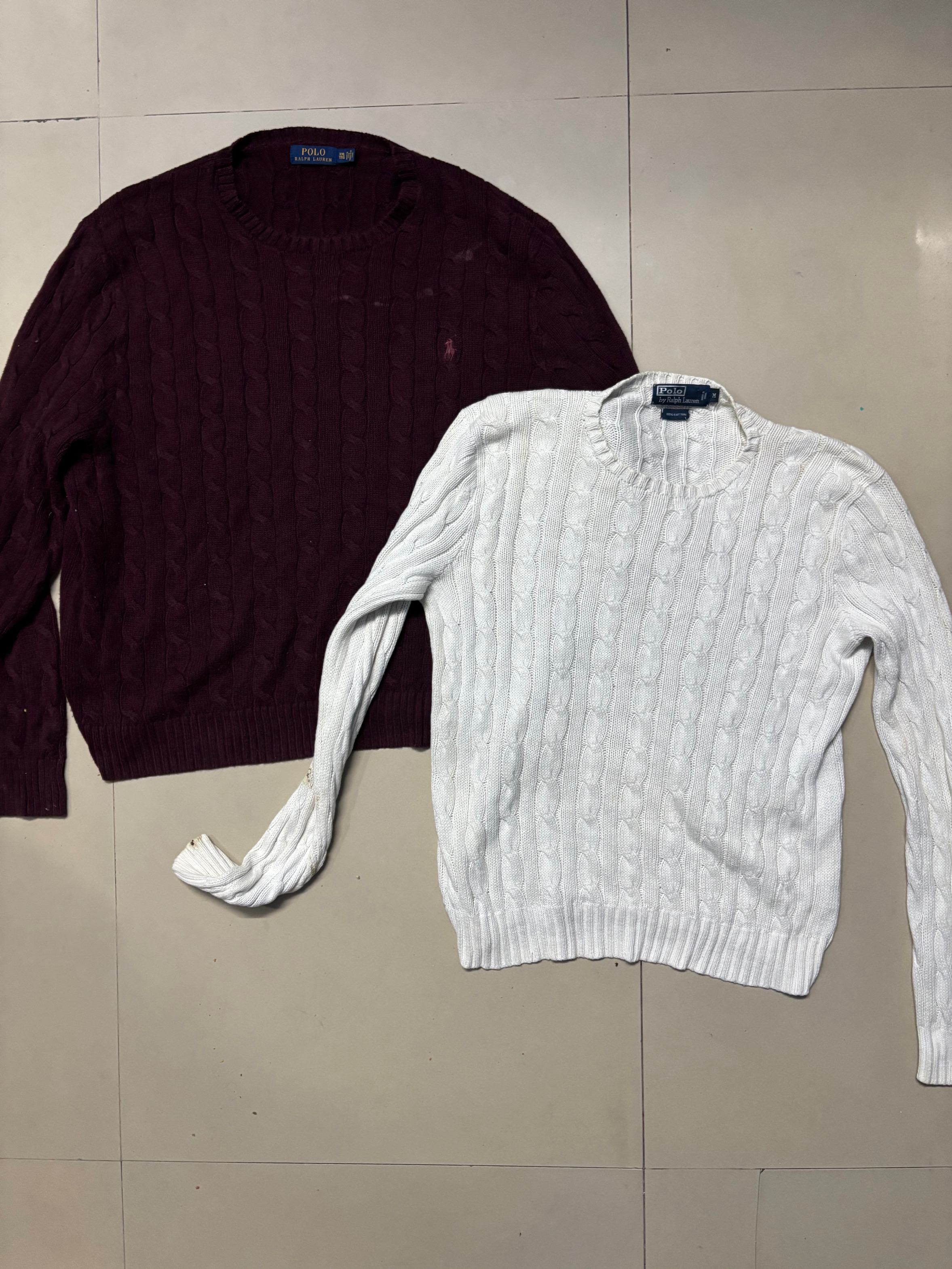 Polo Ralph Lauren tricot torsadé