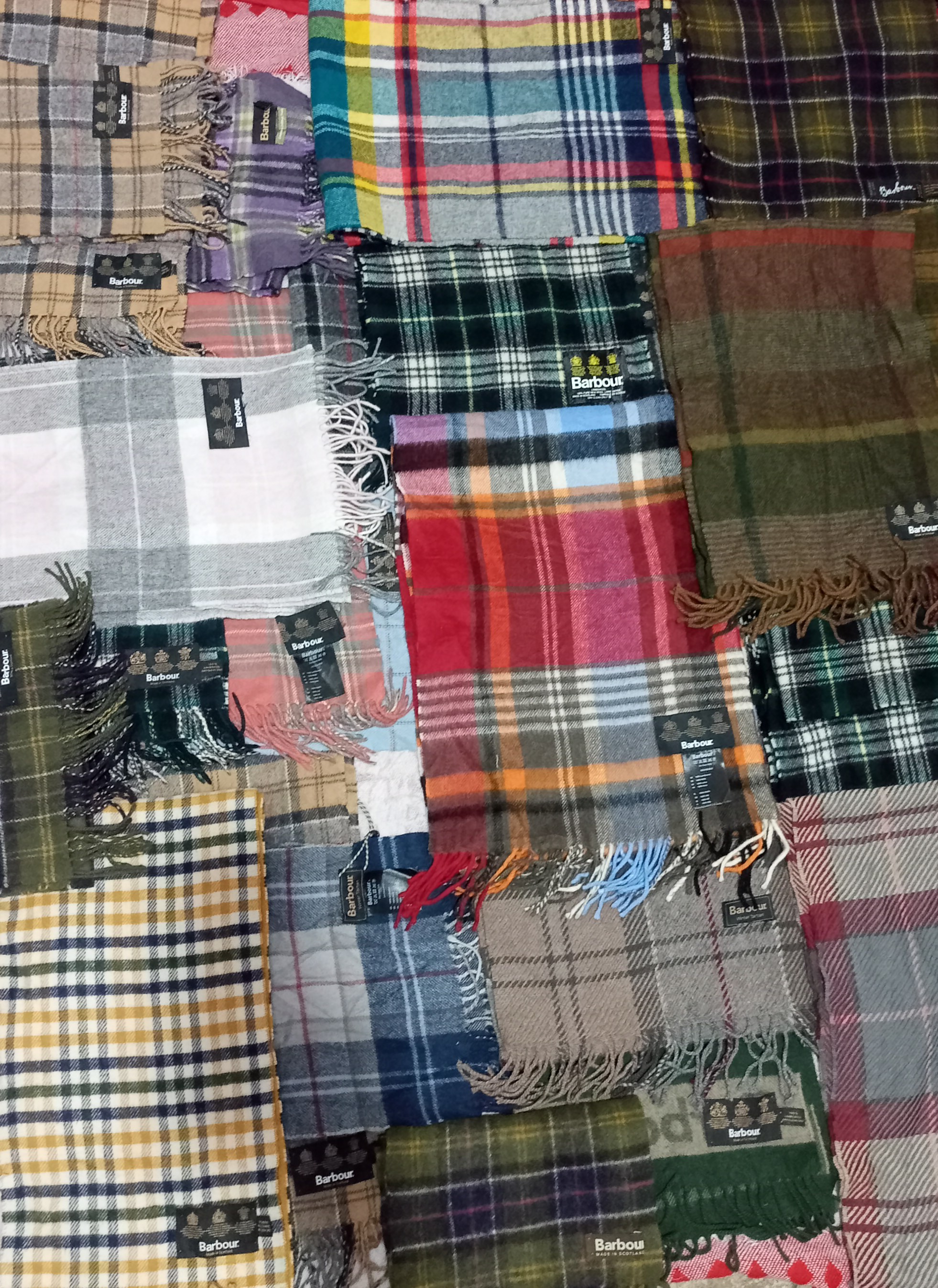 Barbour scarves