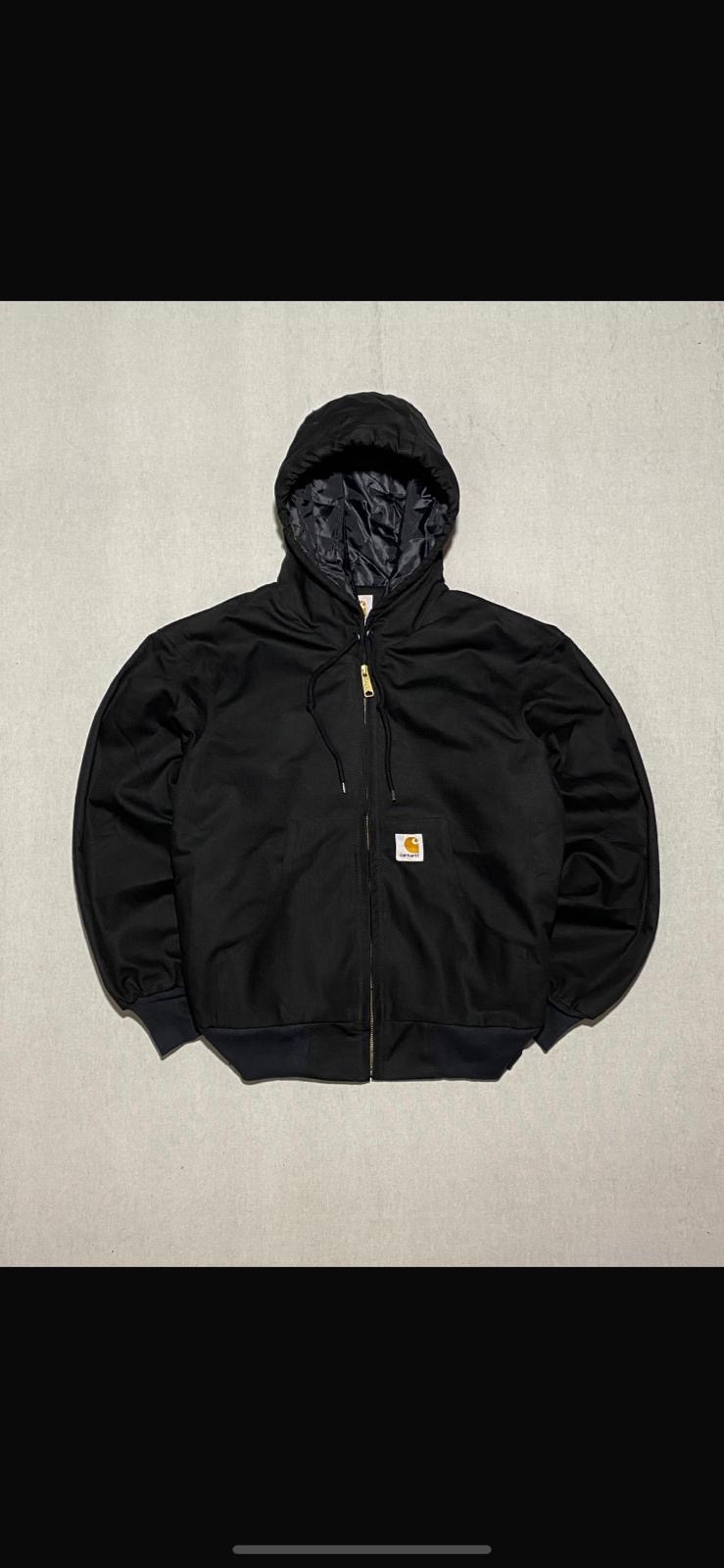Jaquetas carhartt pretas estilo rework