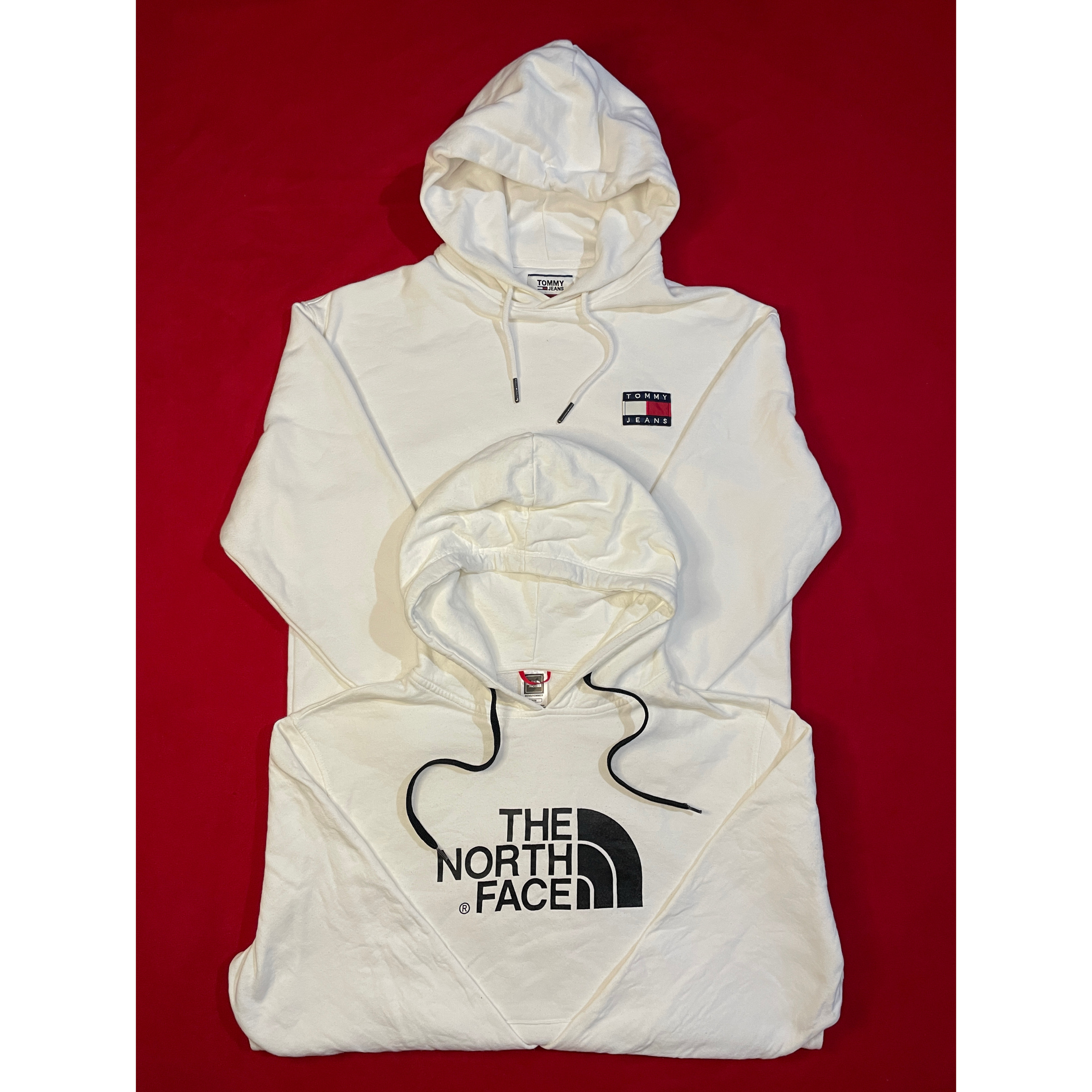 Sudaderas con capucha de Tommy Hilfiger y The North Face