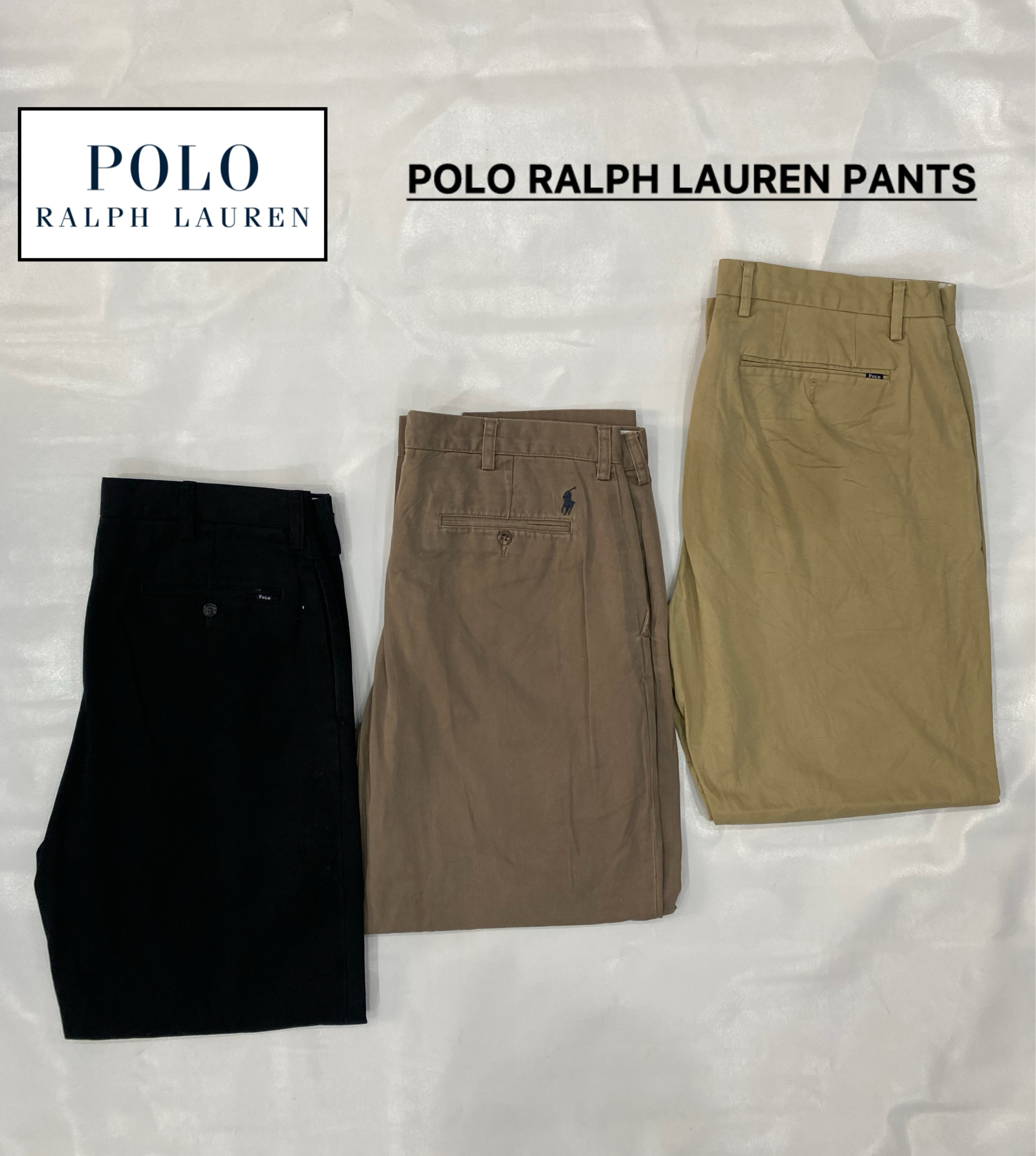 Branded Polo Ralph Lauren Cotton Pants