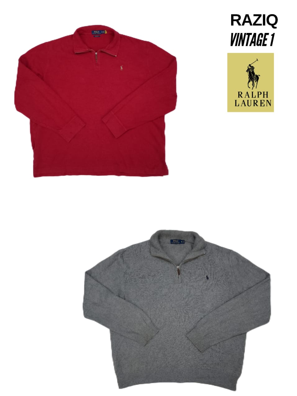 Ralph Lauren 1/4 Zip Knitwear