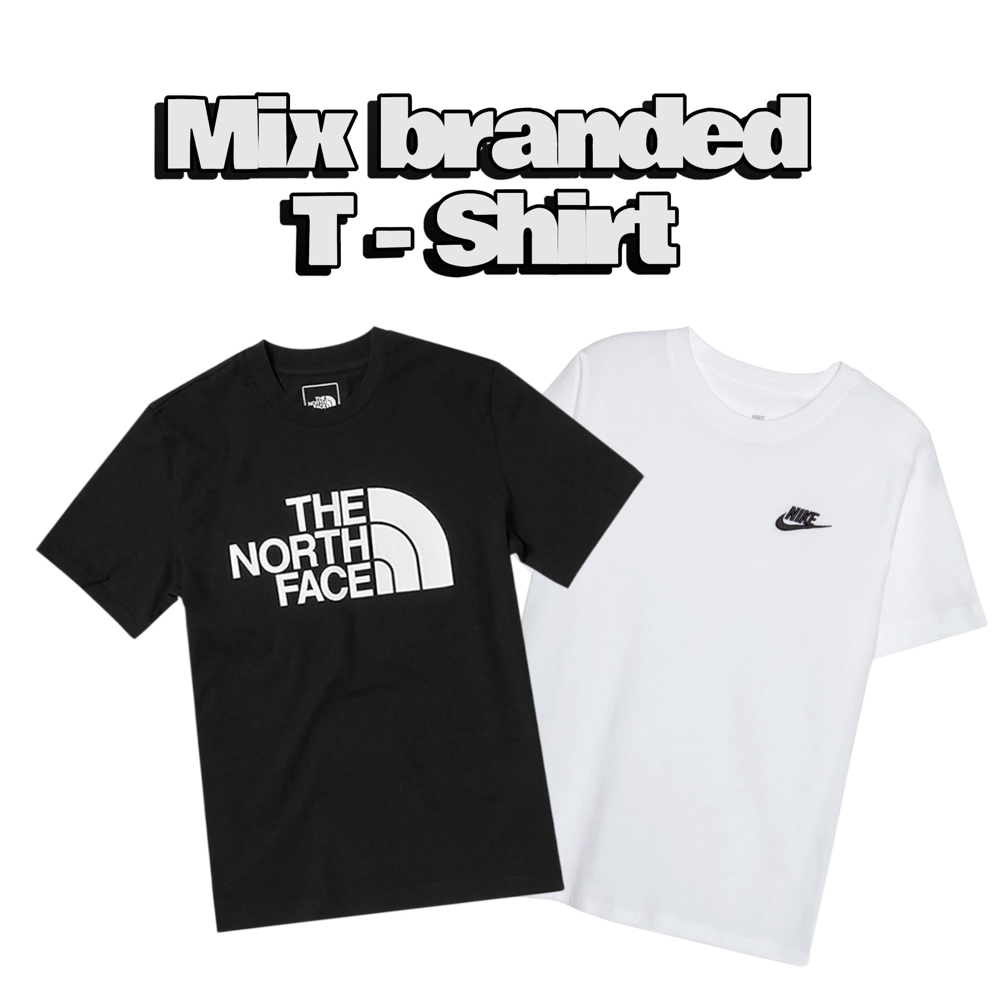 Mix branded T-shirts