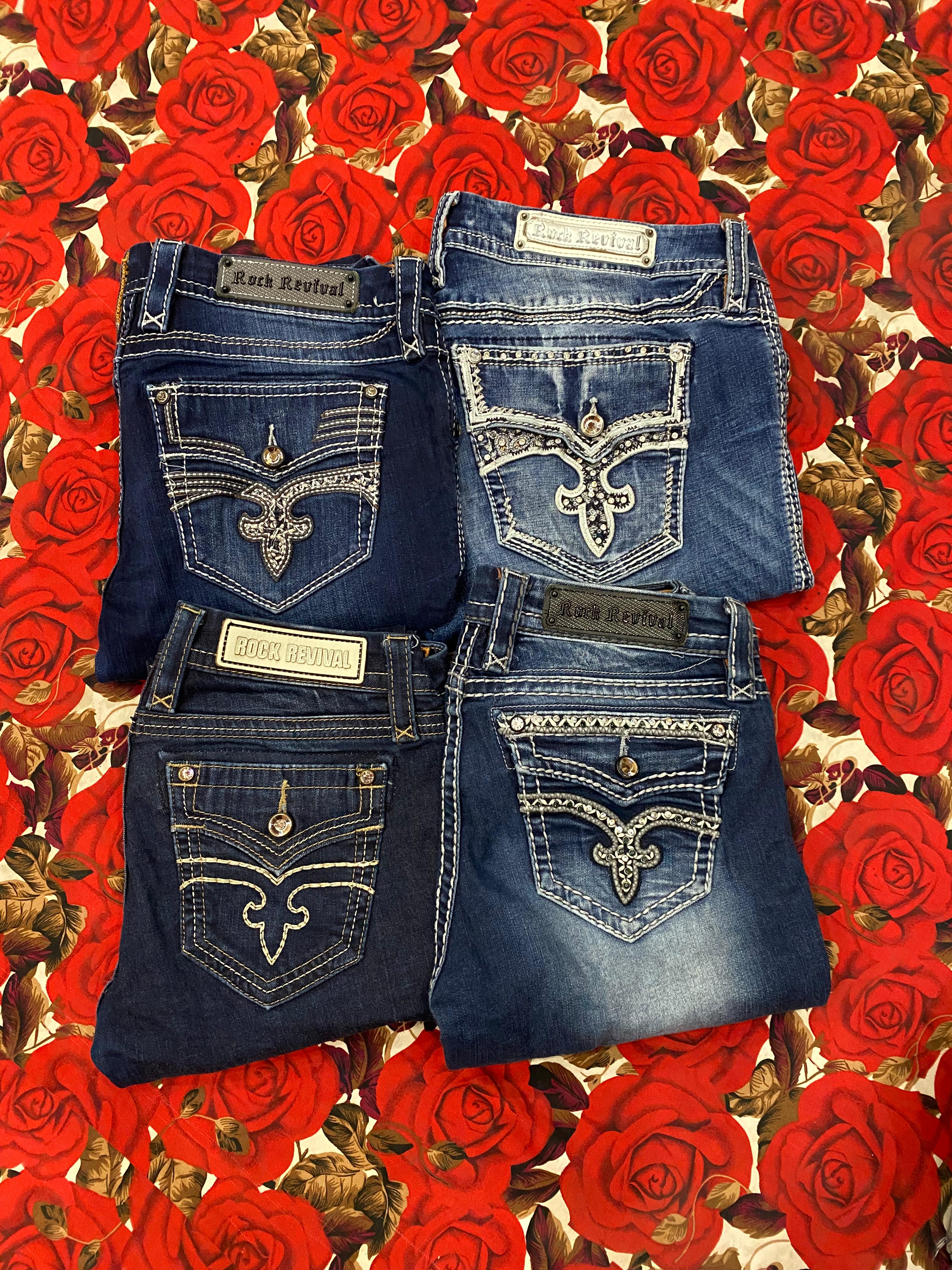 Rock revival jeans