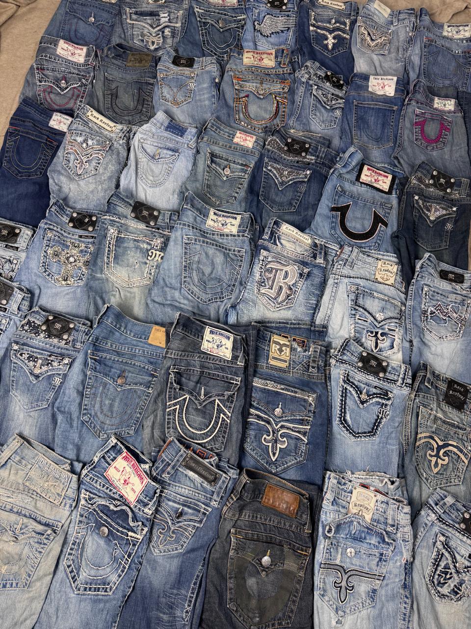 True religion, miss me and Rock Revival Jeans