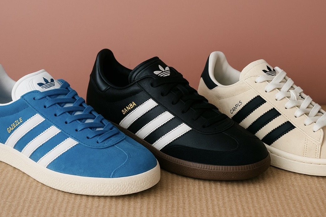 Adidas Samba, Gazelle e Campus Shoe