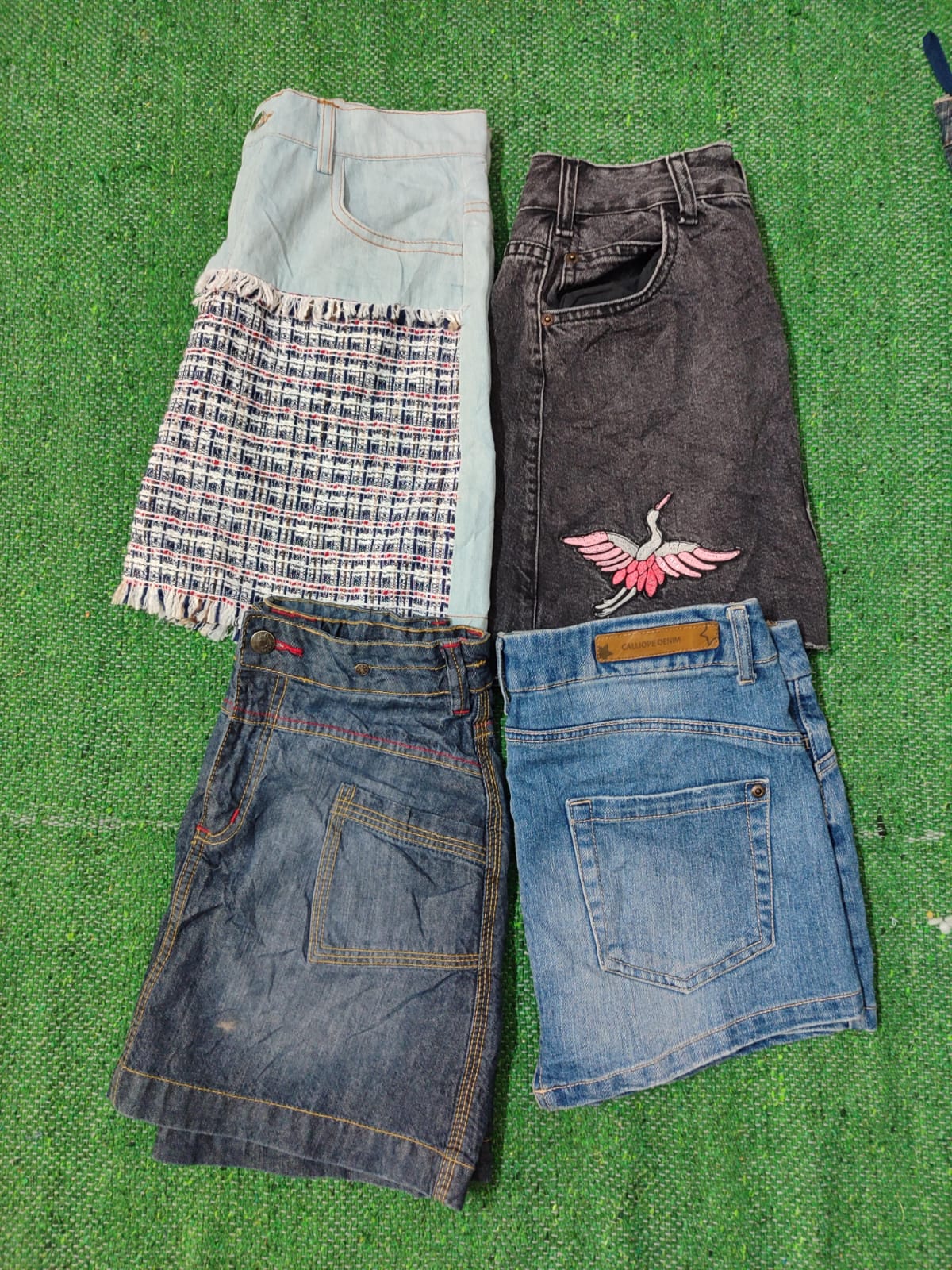 Y2K Denim Mini Röcke