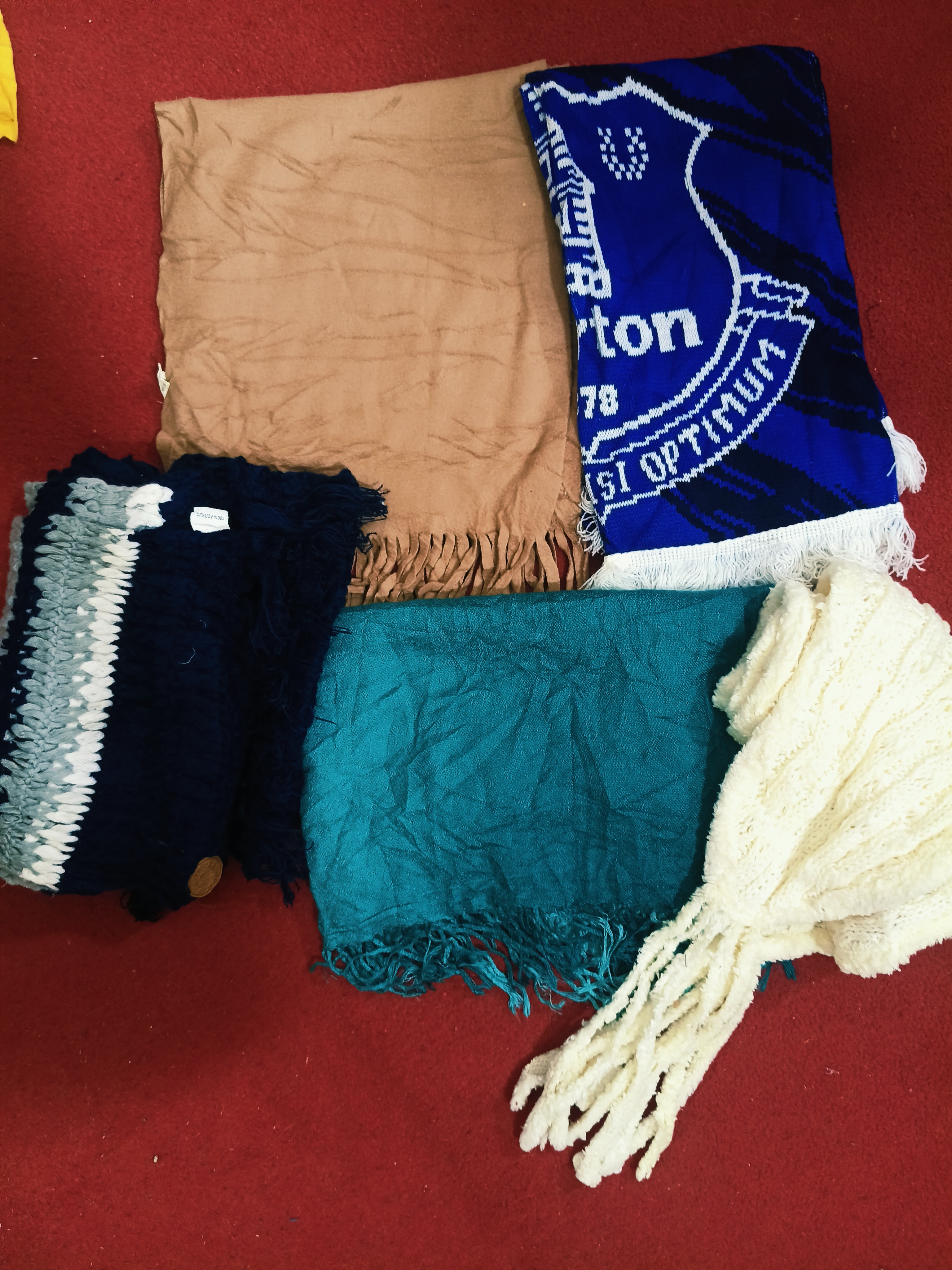 Mixed brands scarves bundle