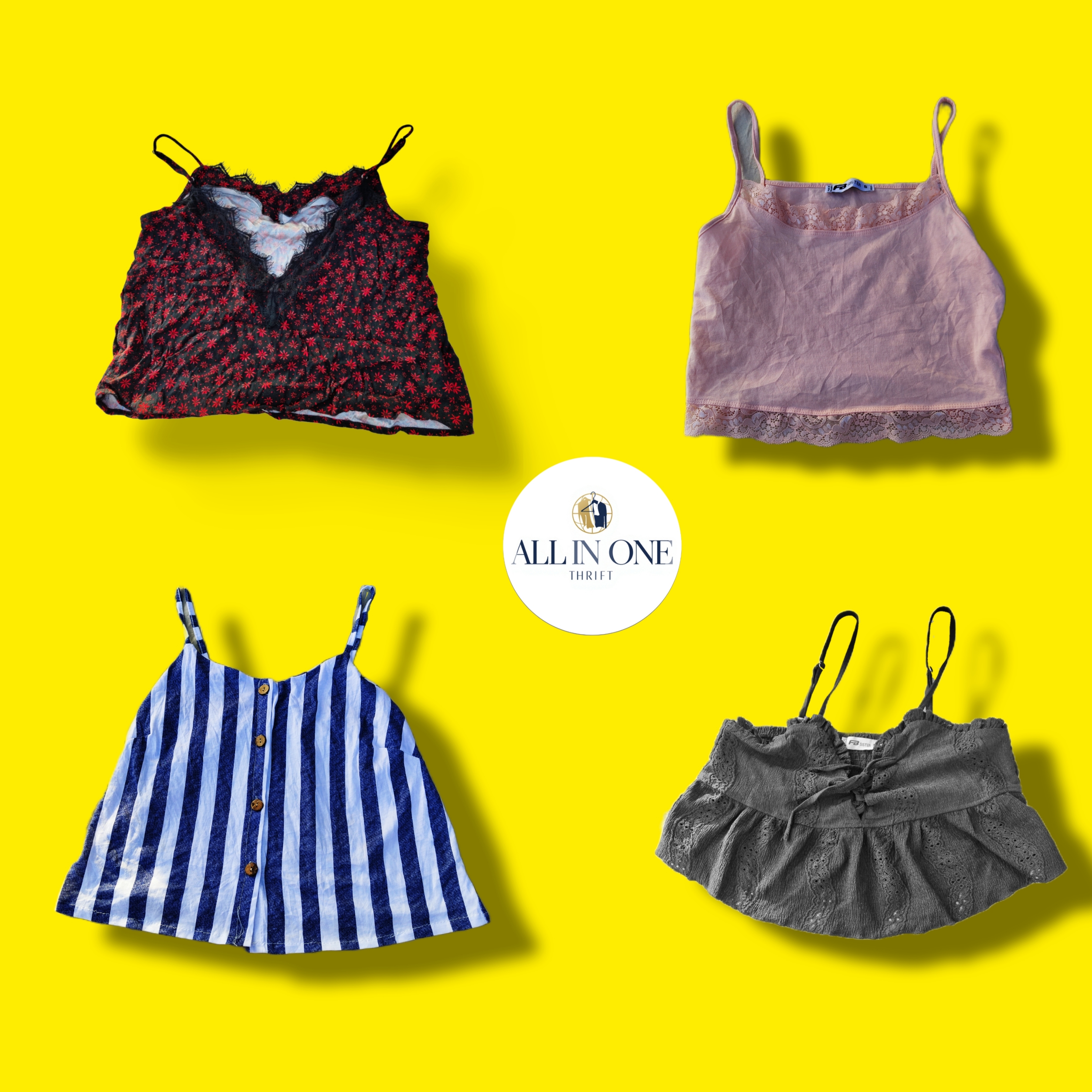POppy pOp Crop Tops mix
