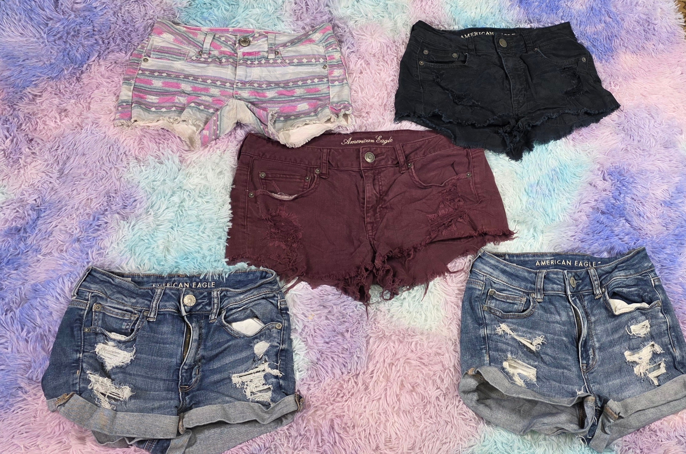 American eagle denim Mini-Shorts