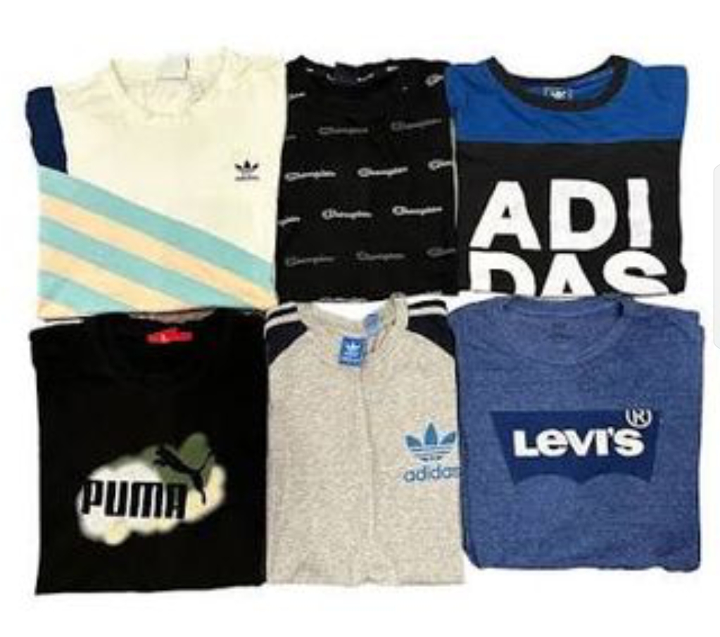 Mix brands t shirts