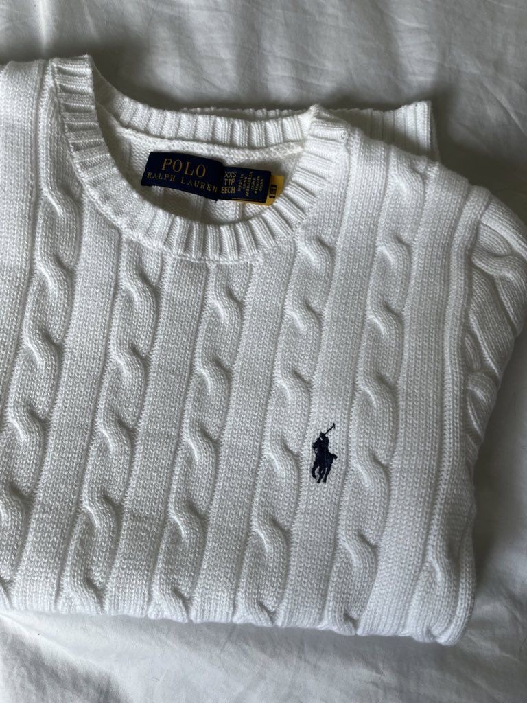 Pullover in maglia a trecce Ralf Lauren