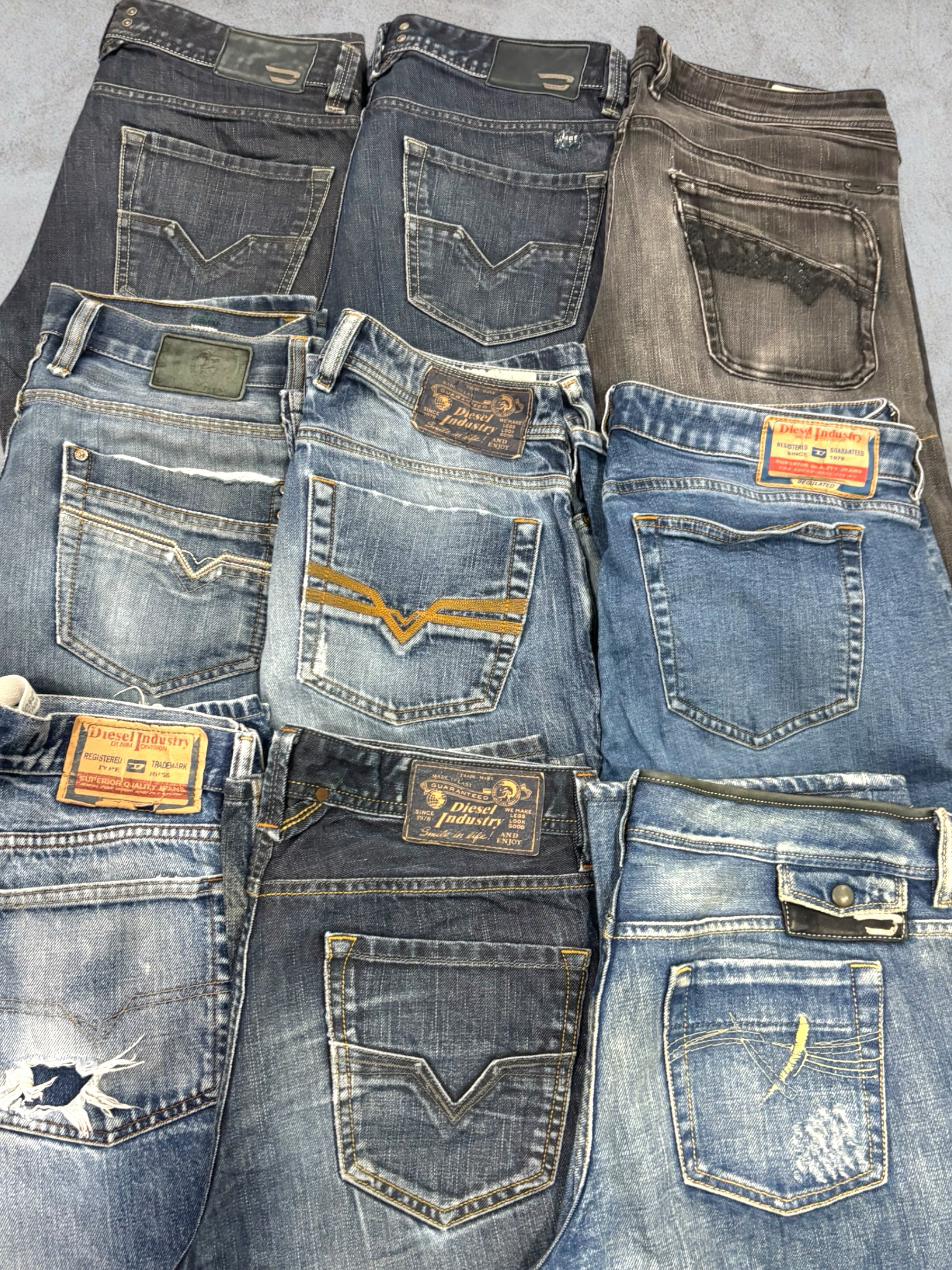 Diesel Baggy Bootcut Jeans (F-56)