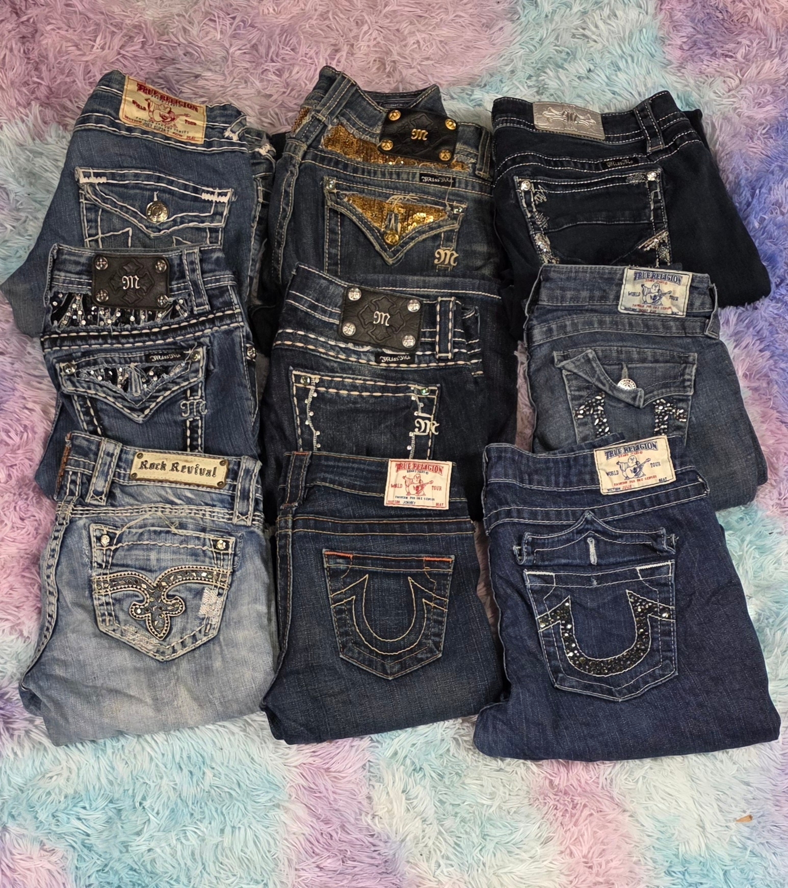 Miss me/true religion/rock &revival jeans