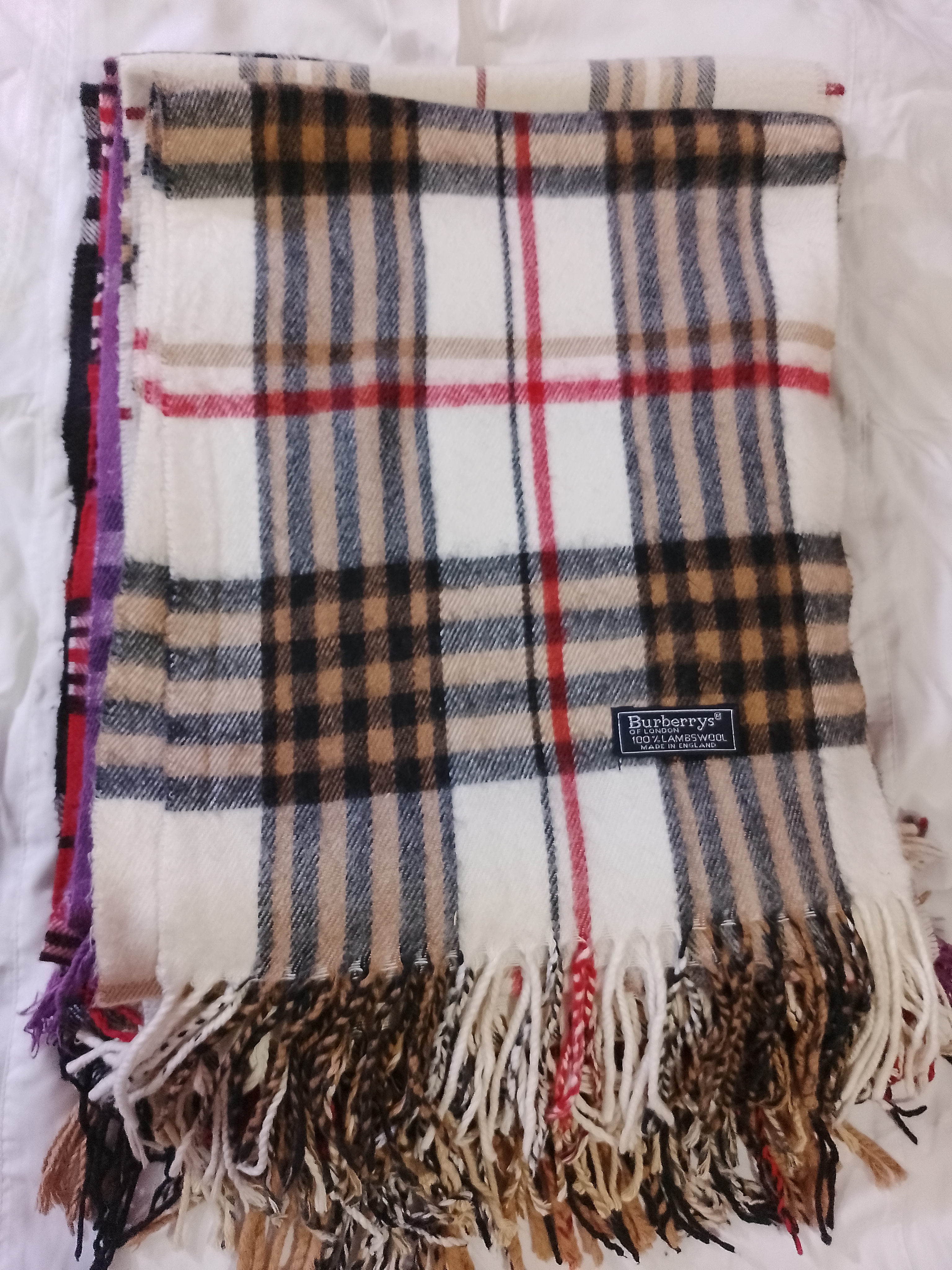 écharpe Burberry