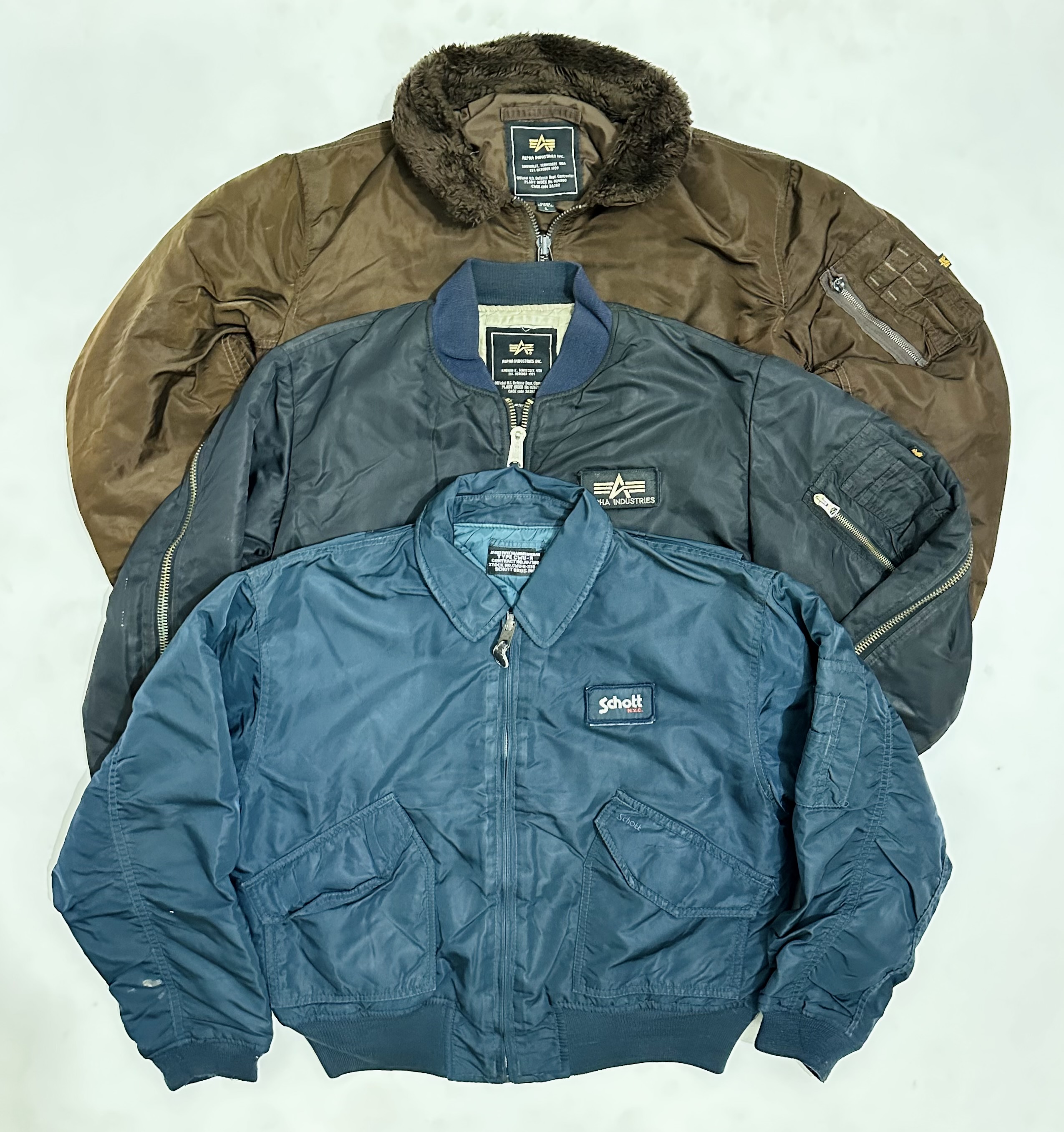 ALPHA & SCHOTT BOMBER JACKET