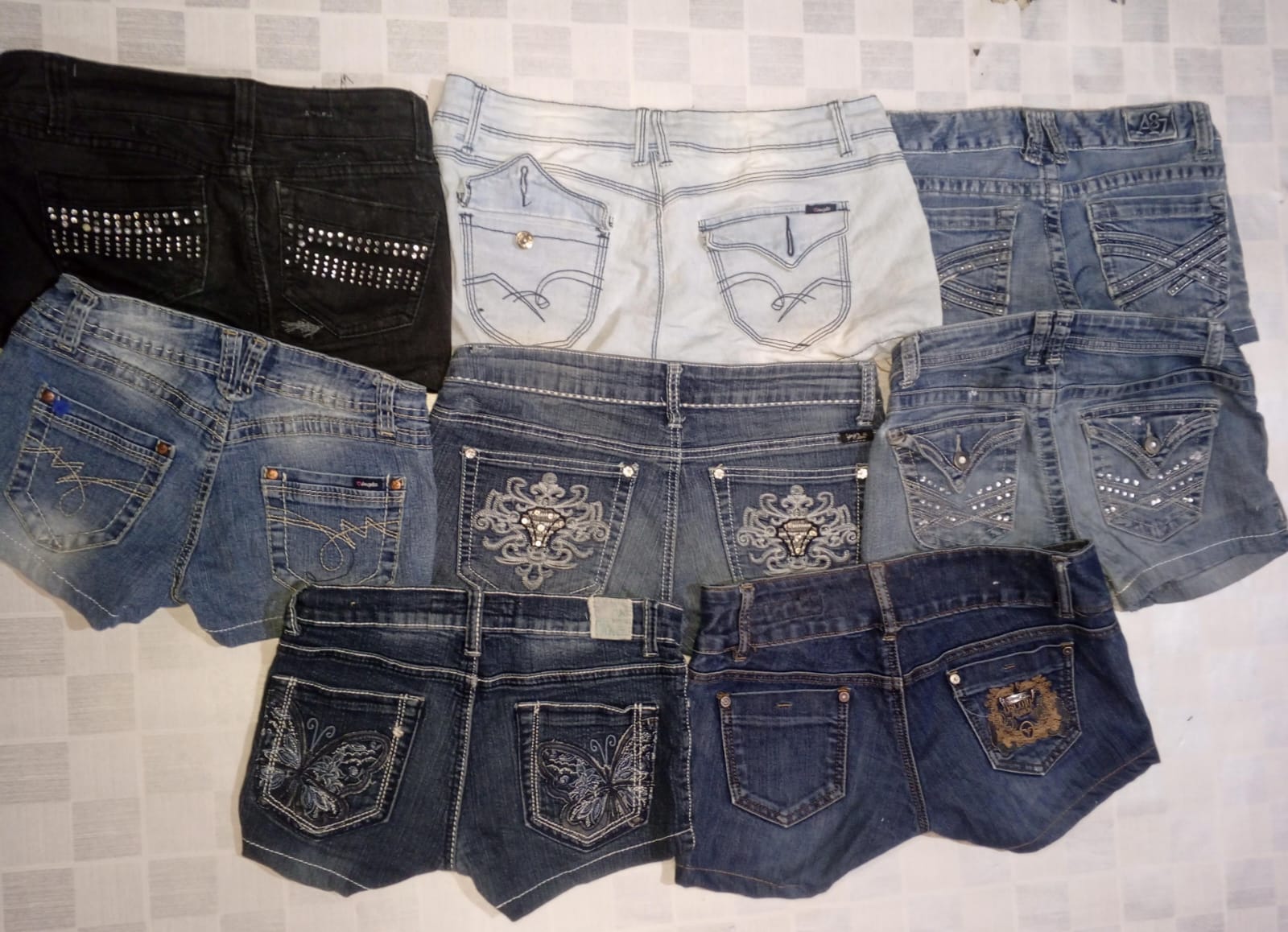 ANGELS AND OTHER BRAND MINI SHORTS (MR835)