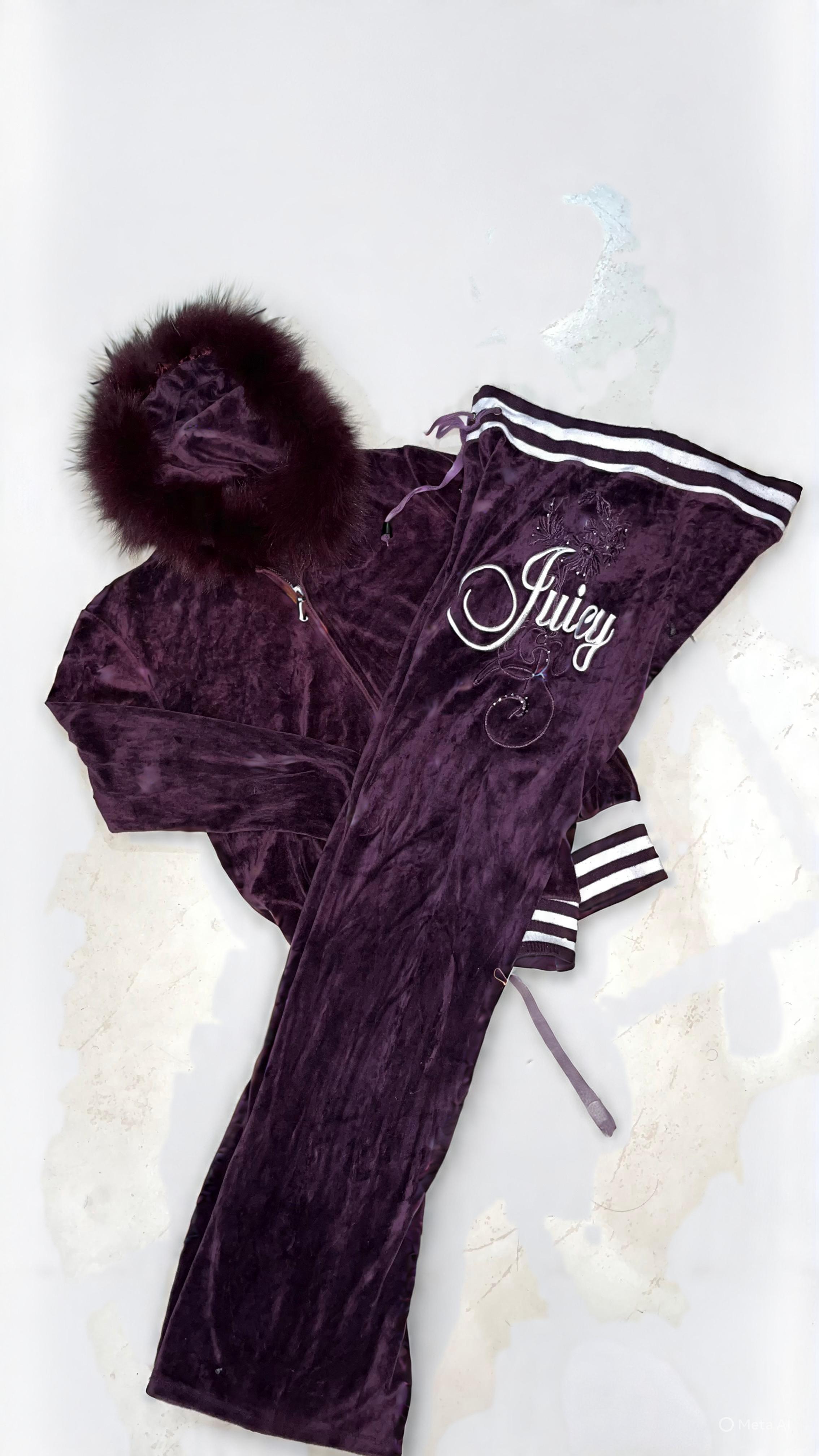 Juicy Couture Trainingsanzüge mit Fell