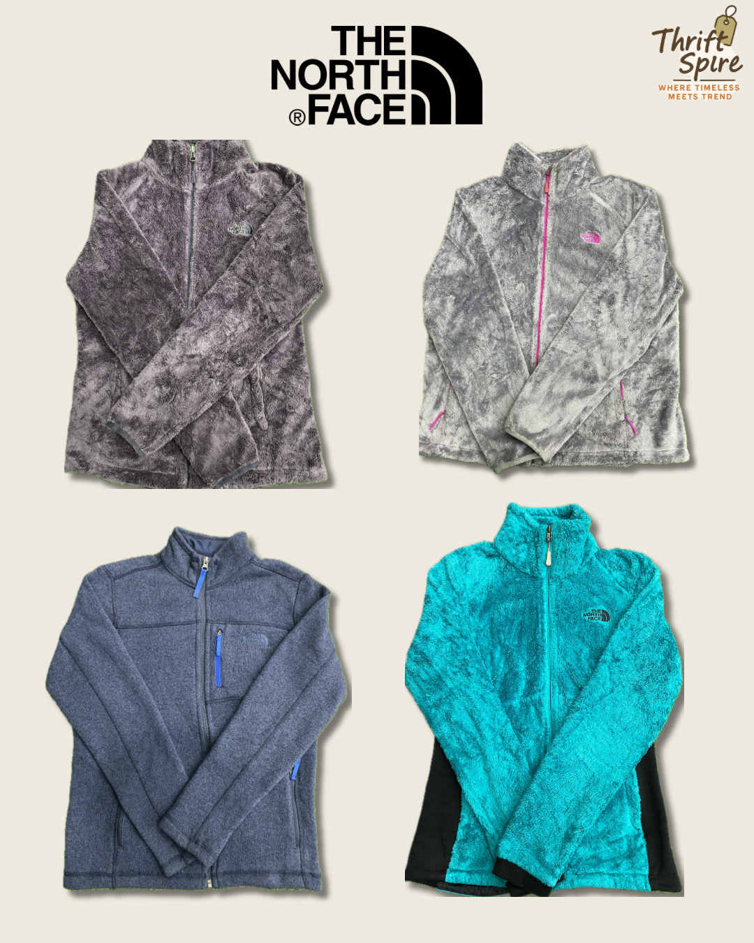 The North Face Fleece Jackets - (TS-0213)
