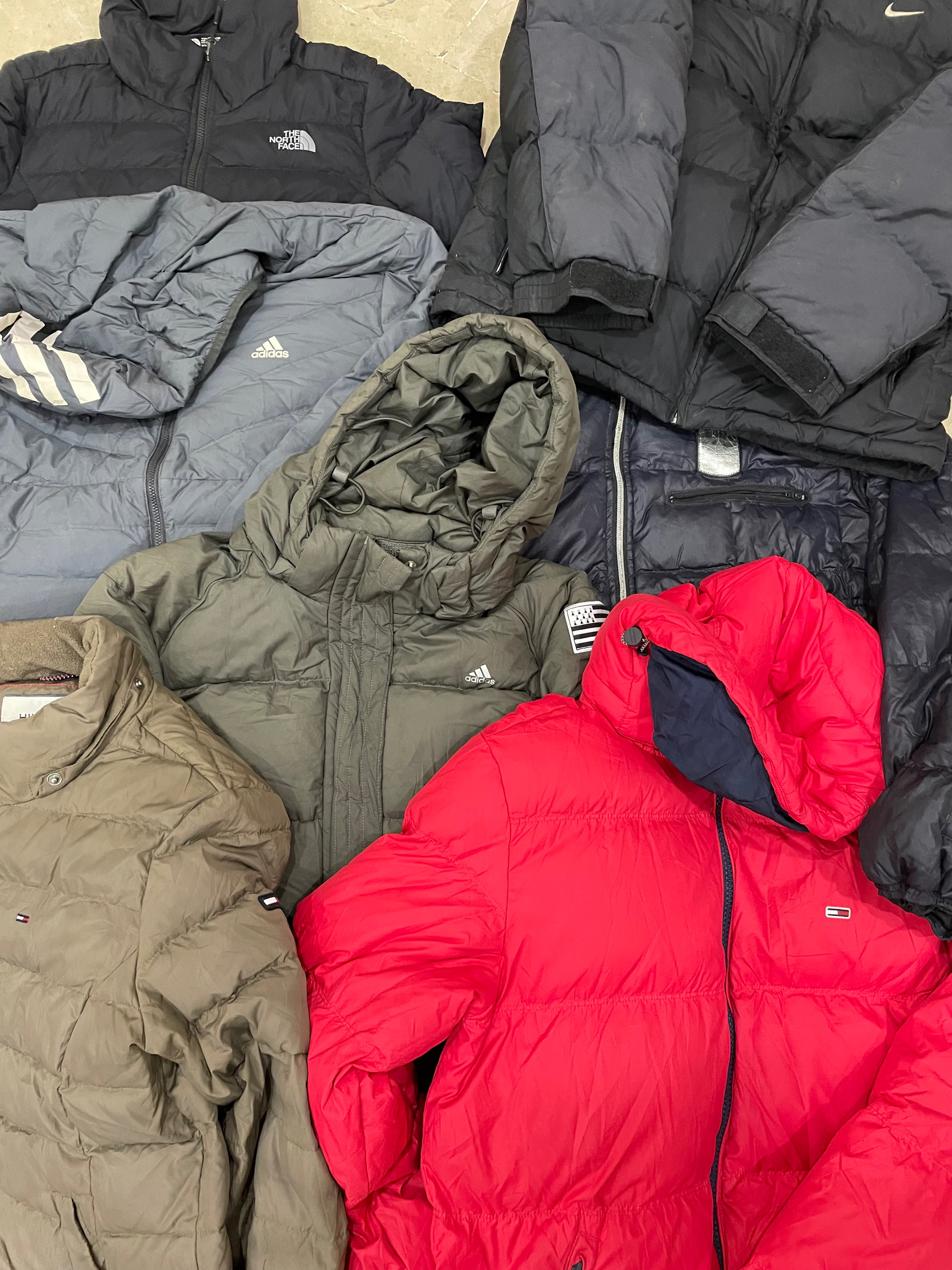 12 Puffer Jackets from The North Face, Tommy Hilfiger, Nike & Adidas