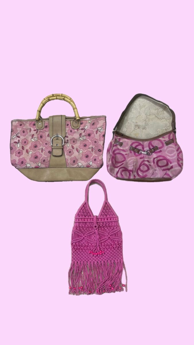Y2k Barbie Vibe Bags (M-120)