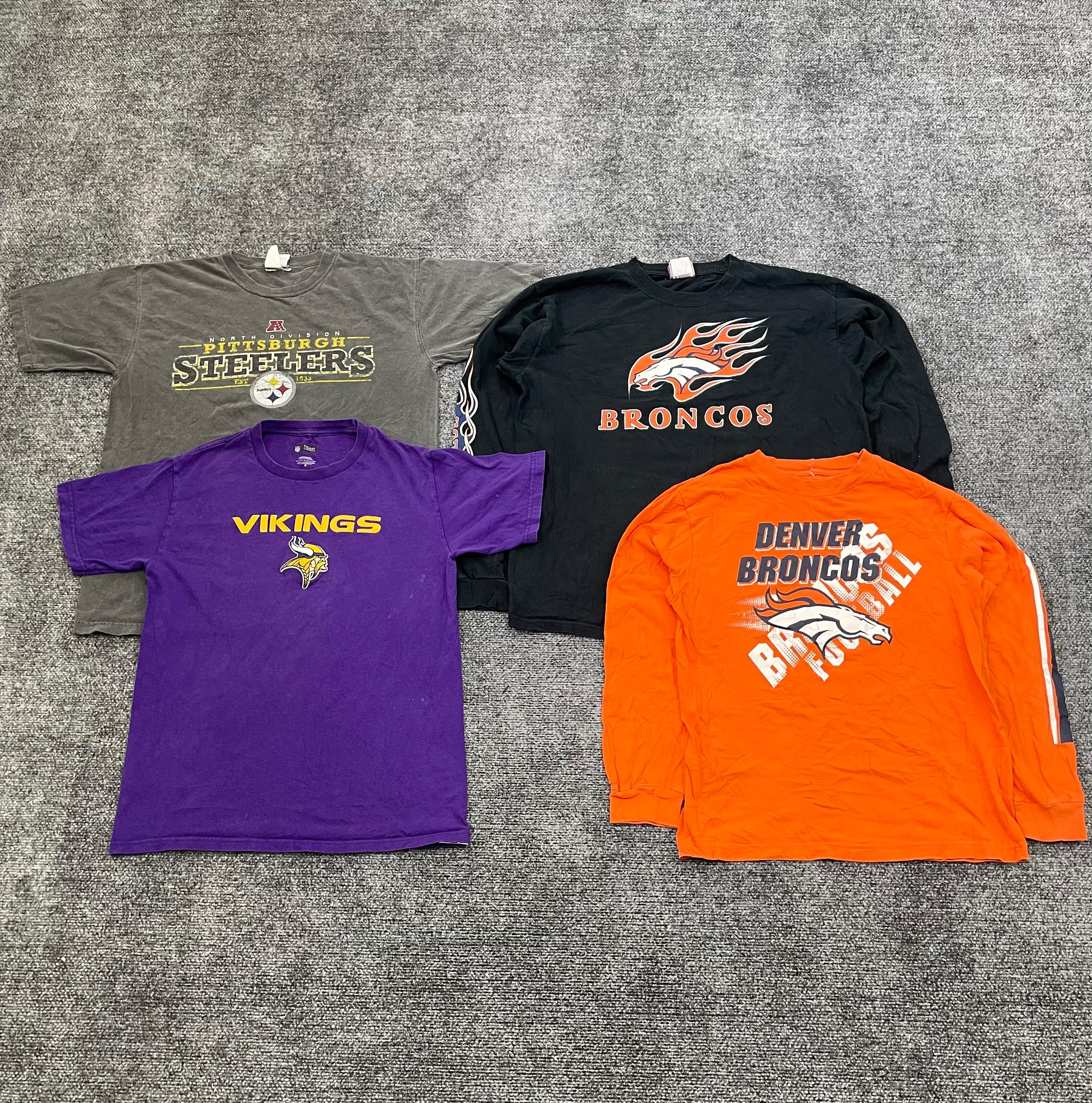 Y2KビンテージNFL/NHLグラフィックTシャツ＆長袖バンドル