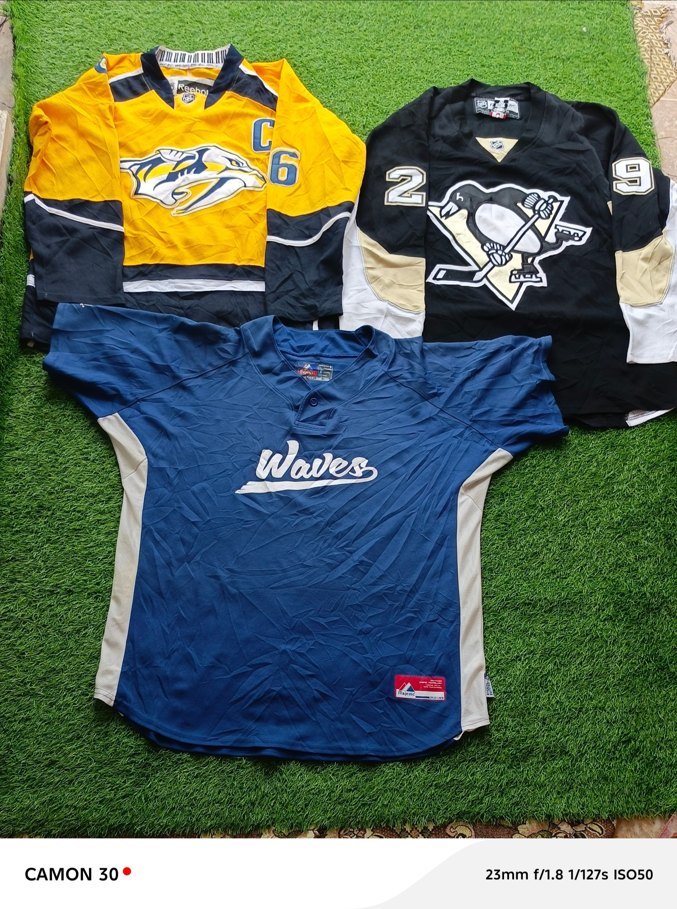 NFL, NHL, NBA, MLB, Jersey