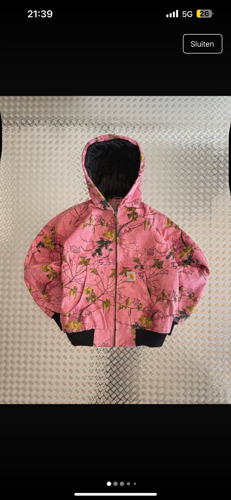 Chaquetas estilo Rework Carhartt x Pink Real Tree