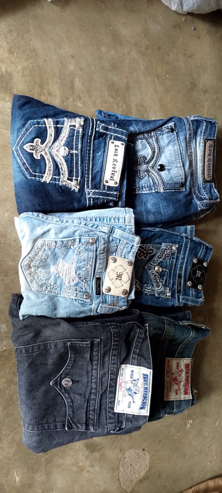 「ミス ミー トゥルー リリジョン ロック リバイバル パンツ」