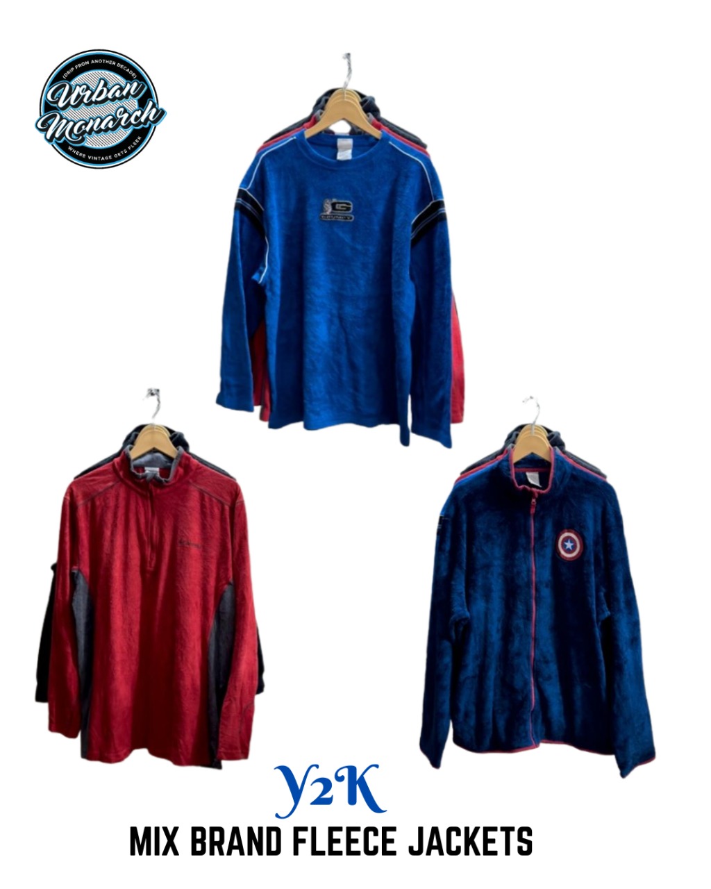 Mix Branded Fleece Jackets - UM0003