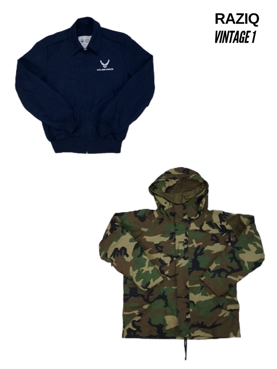 Giacca da esercito e maglieria