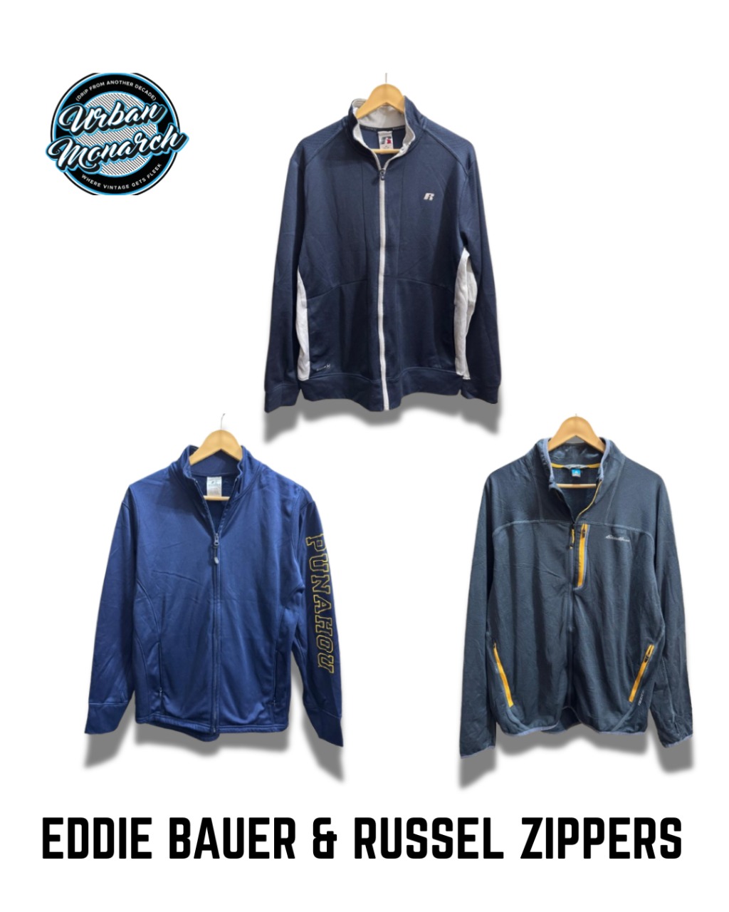 Eddie Bauer & Russel Zippers - UM0013