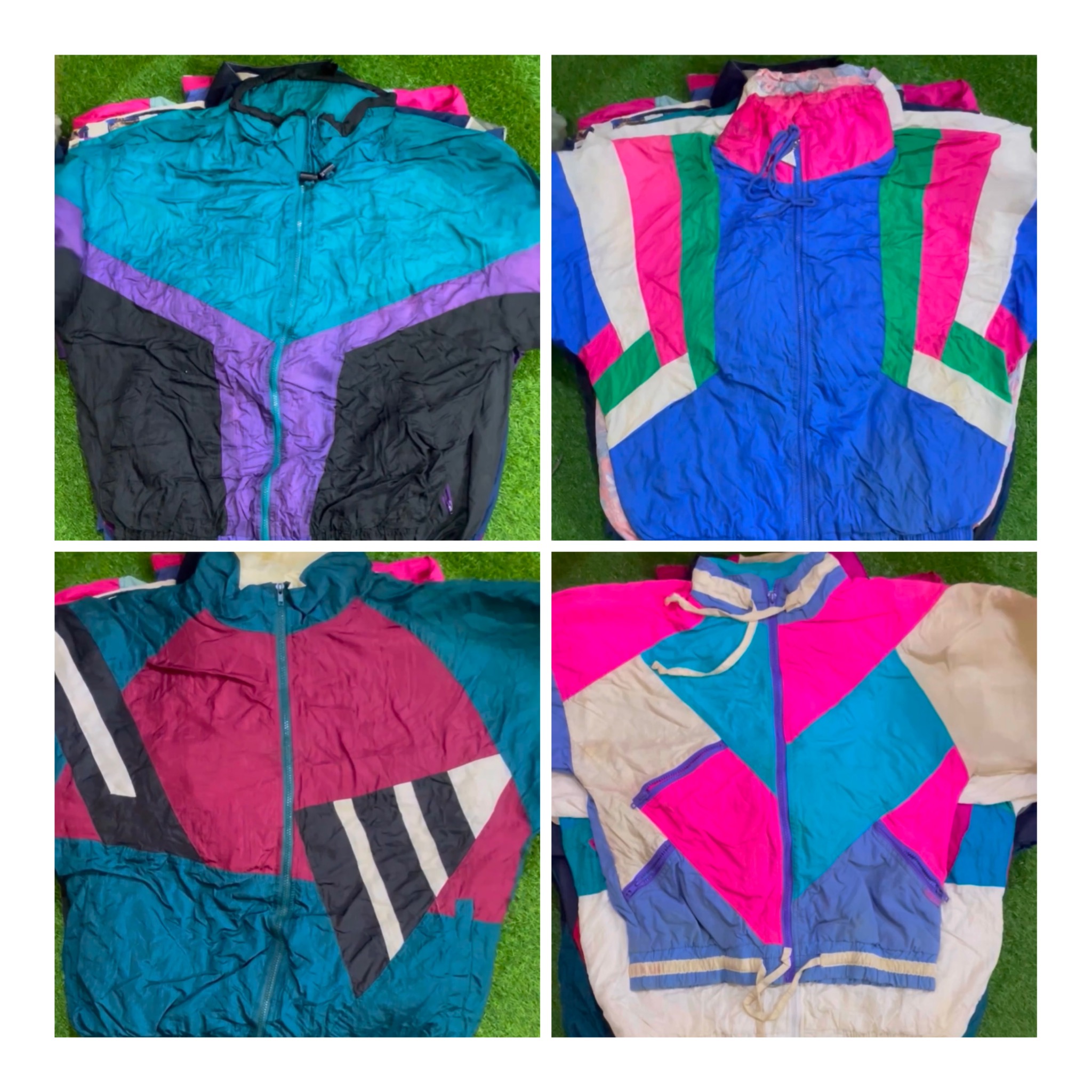 Mehrfarbige Jacke