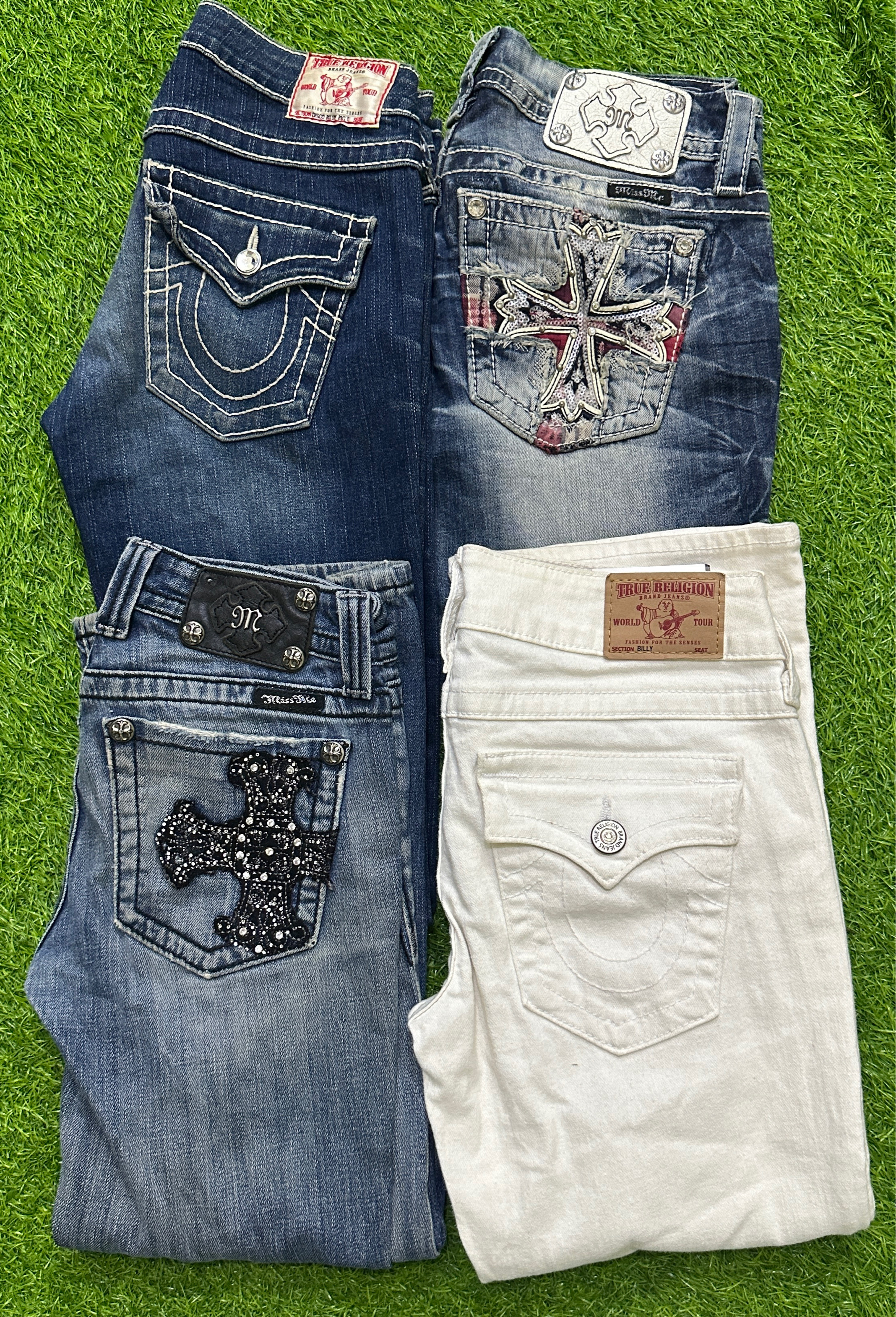 Miss me true religion woman’s flared jeans