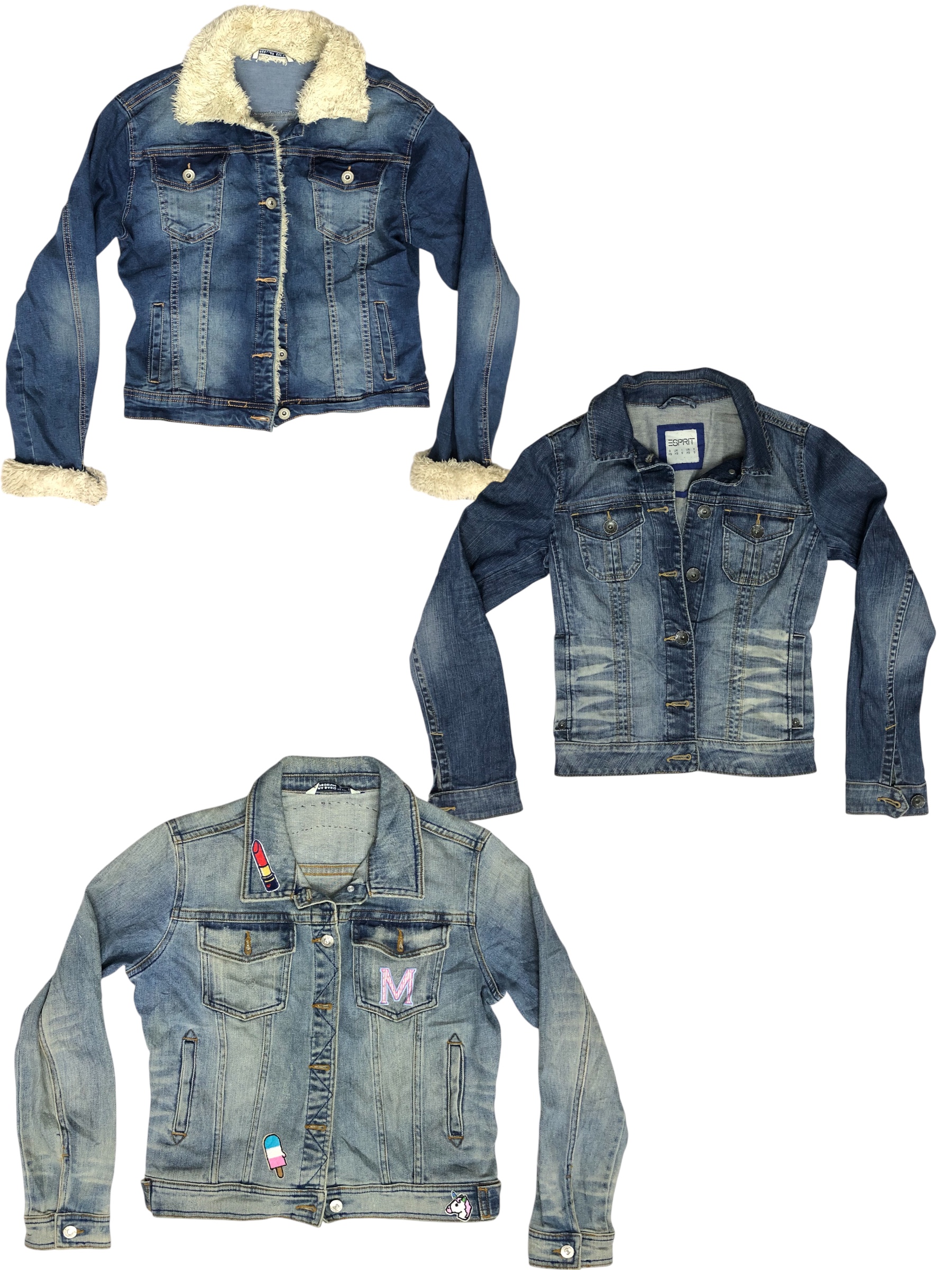 Der Winter ruft nach einer Jeansjacke S-1287