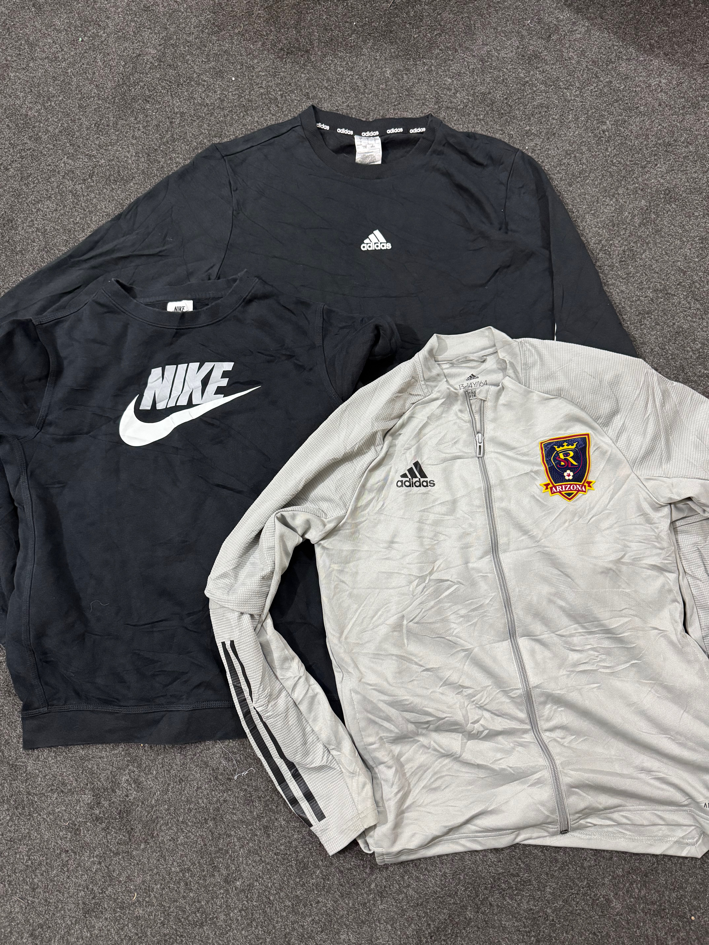 Mix Nike Adiddas track jacket