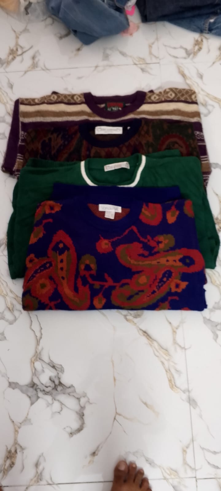 Pattern sweater