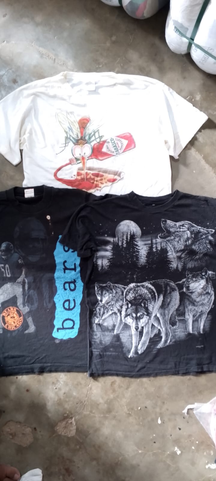 Printed single stich t shirt