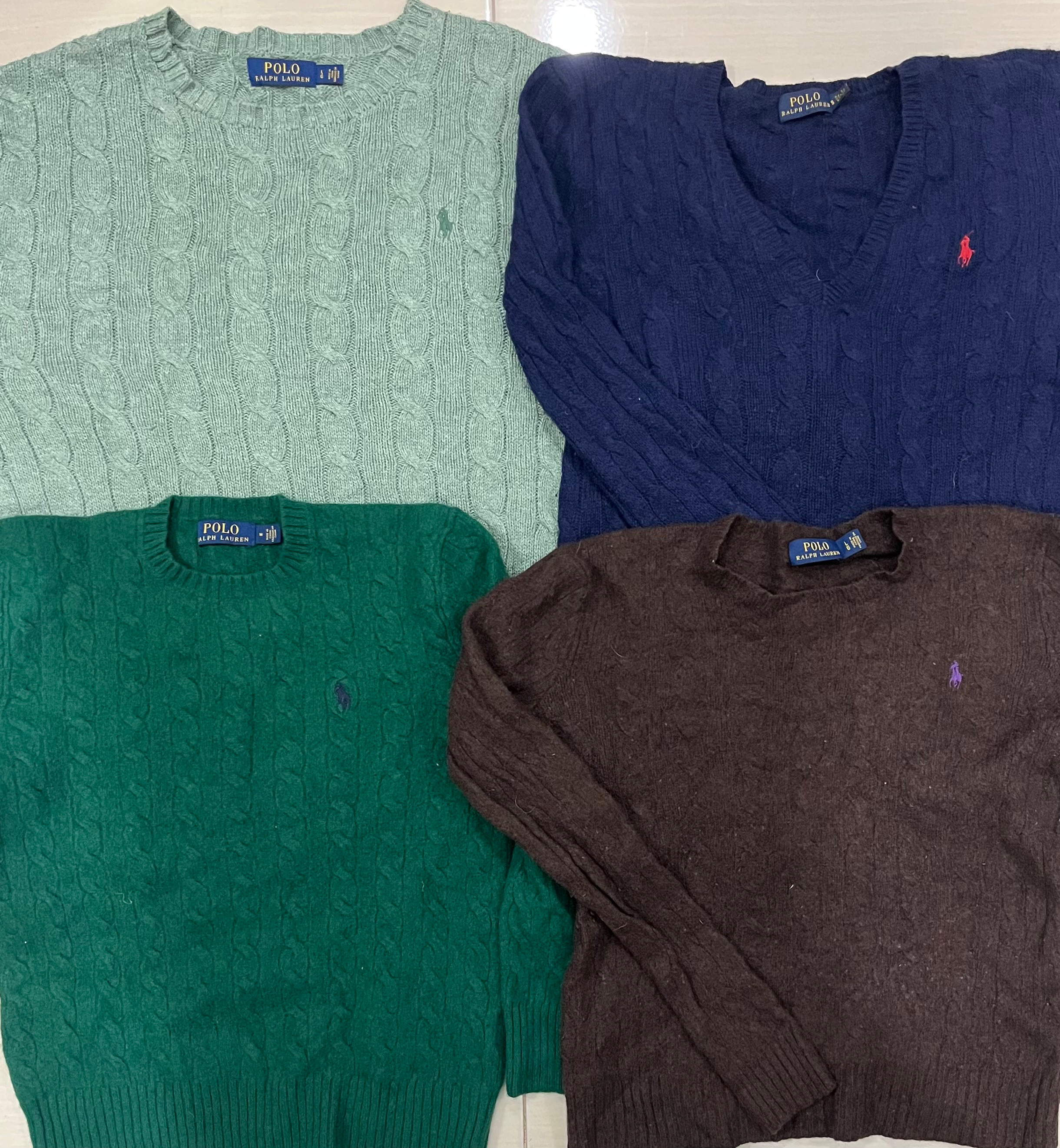 mixed sweater
