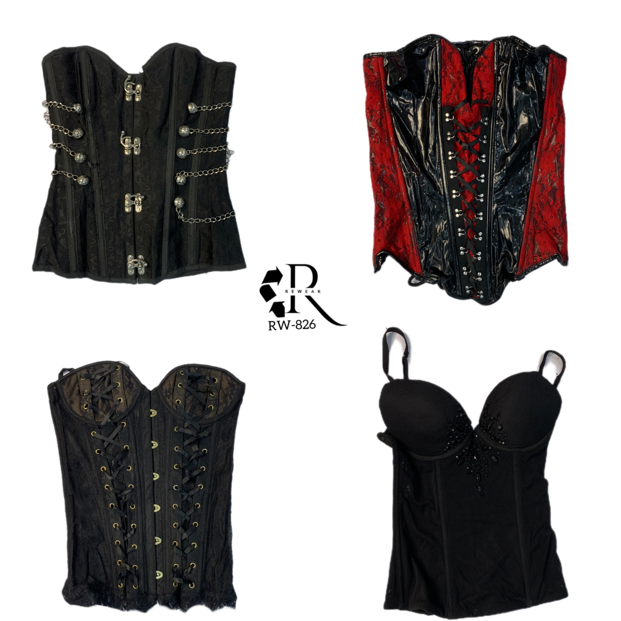 Y2K Gothic Corsets (RW-826)