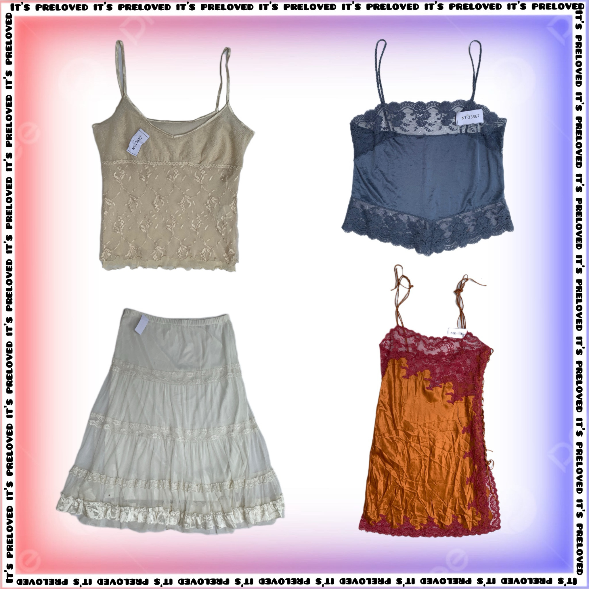 Kiss Me in Lace - tops, skirts and dresses (SS-1310)
