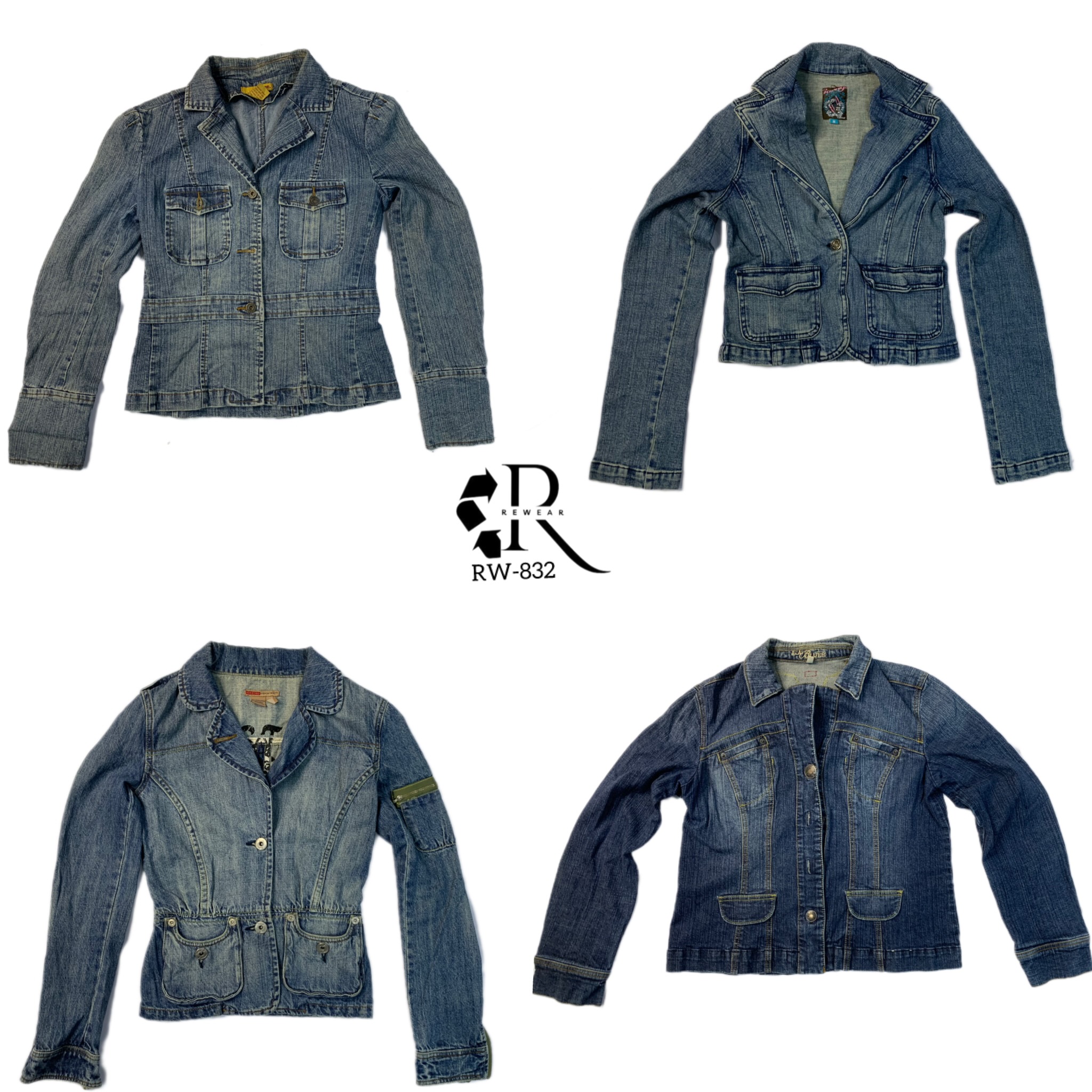 Giubbotto di Jeans Y2K IT Girl (RW-832)