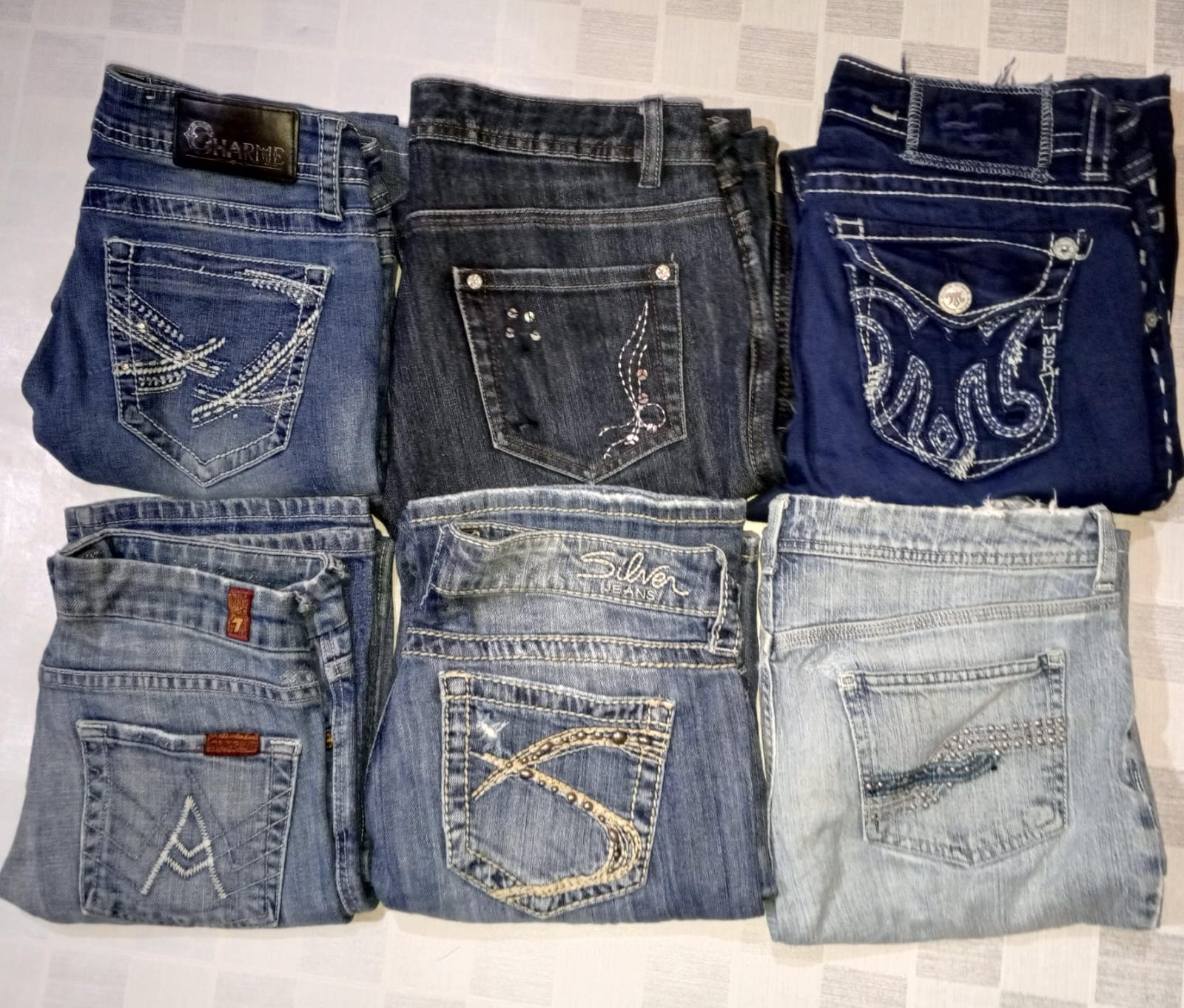 SILVER AND OTHER BRAND JEANS (MR842)