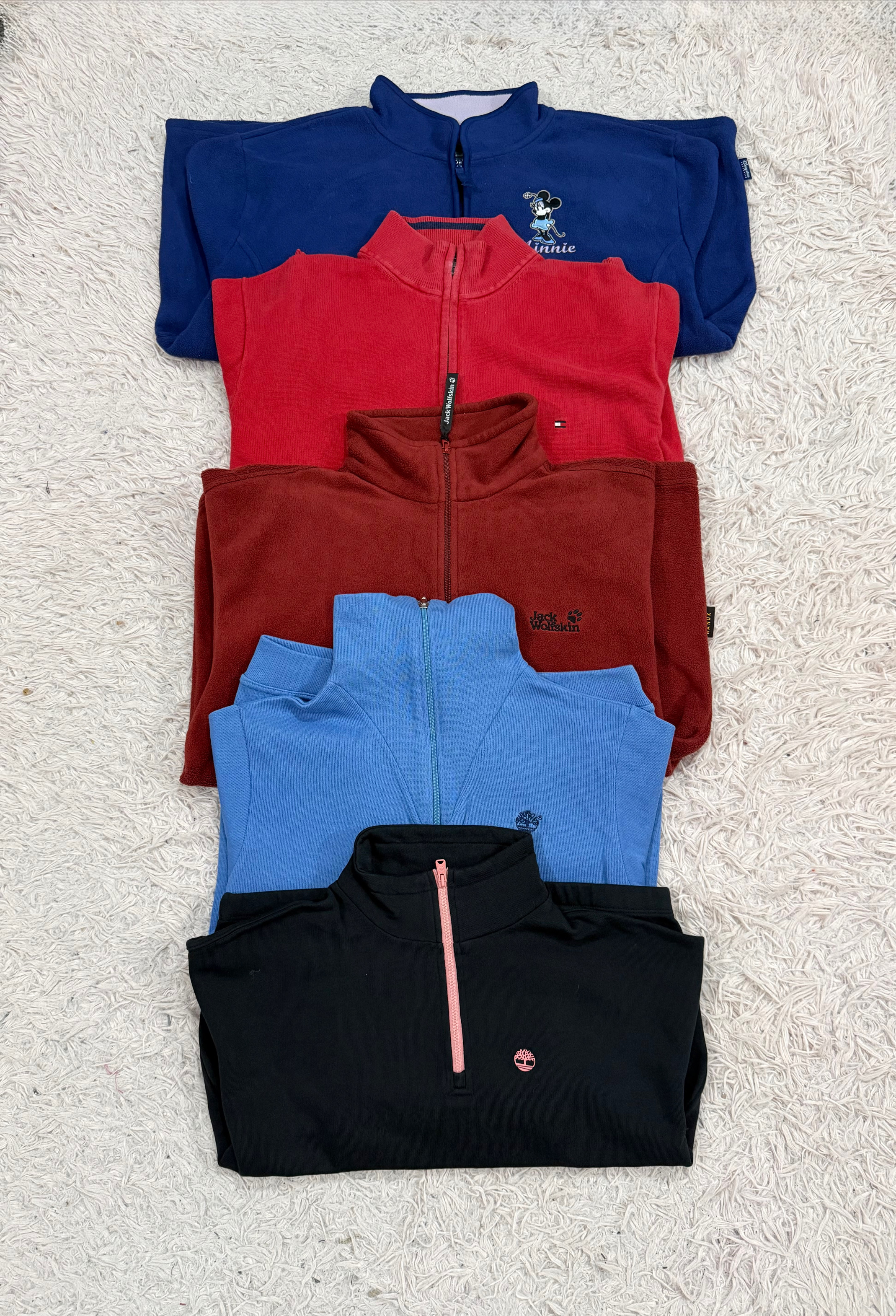 Mixed Branded 1/4 Zips