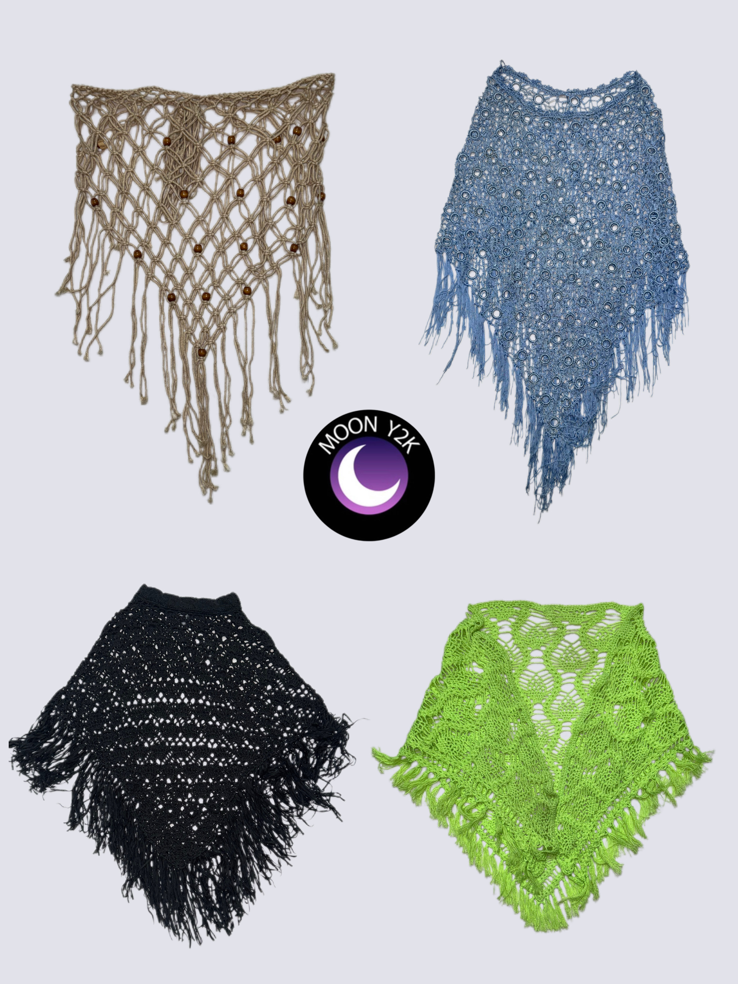 Y2K Crochet Scarfs (M-655)