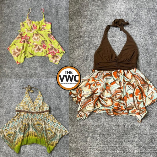 Y2K Handkerchief Halter Top Pack | Festival Babe Edit