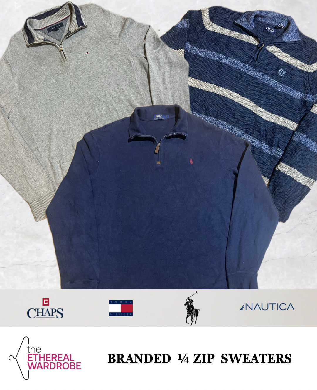 Premium Half / Quarter Zip sweaters