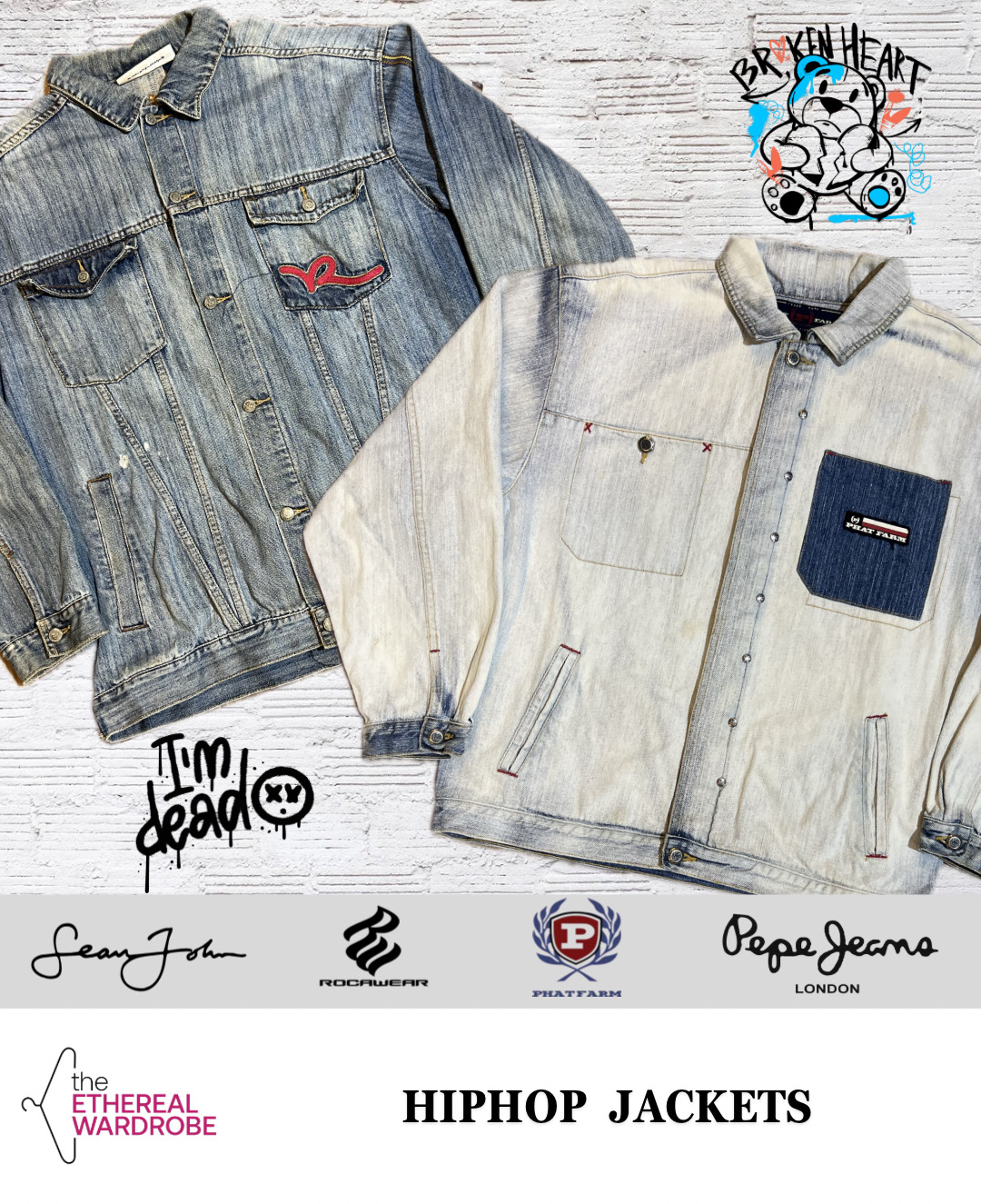 Hiphop Denim Jackets