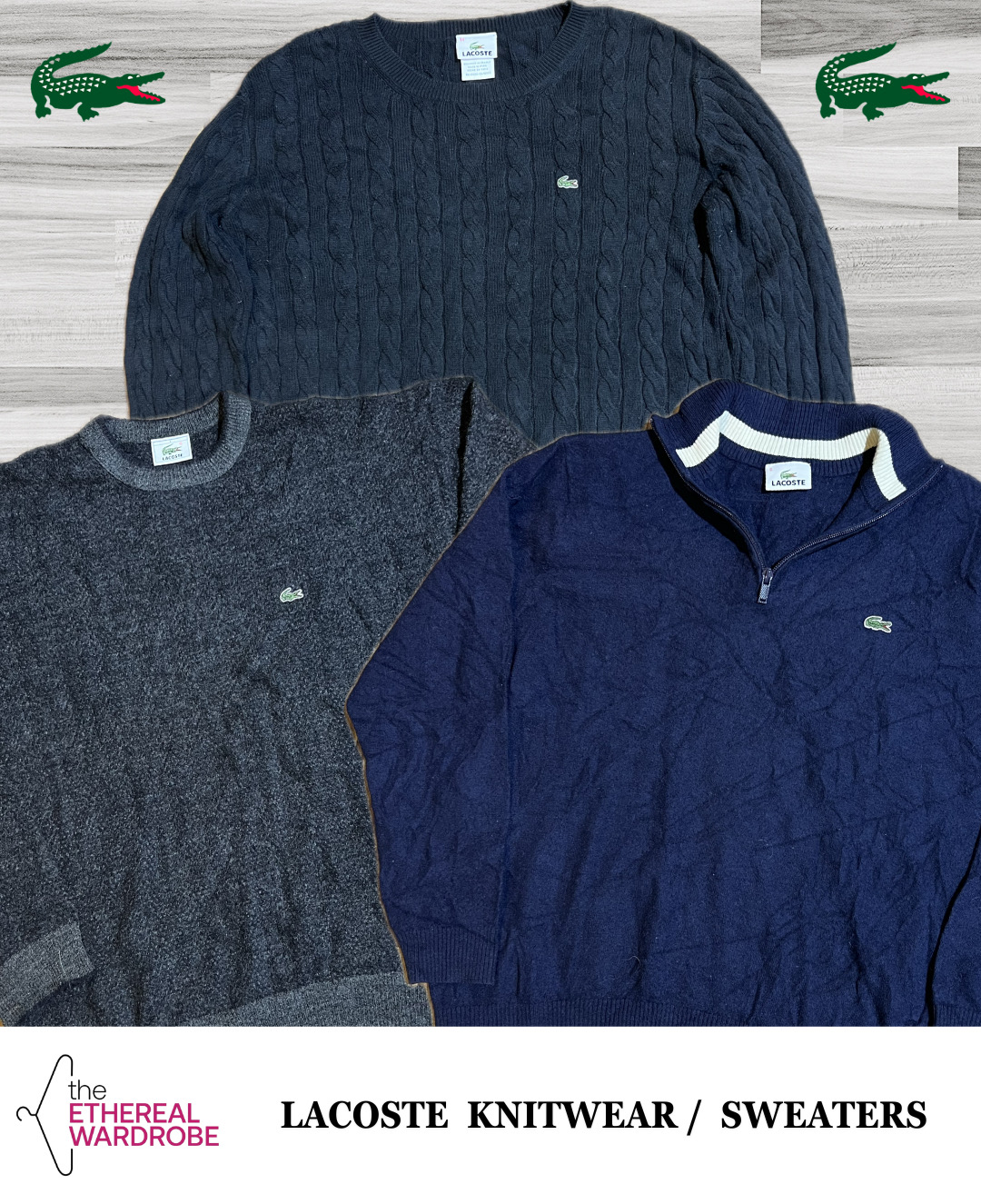 Premium Lacoste-Pullover
